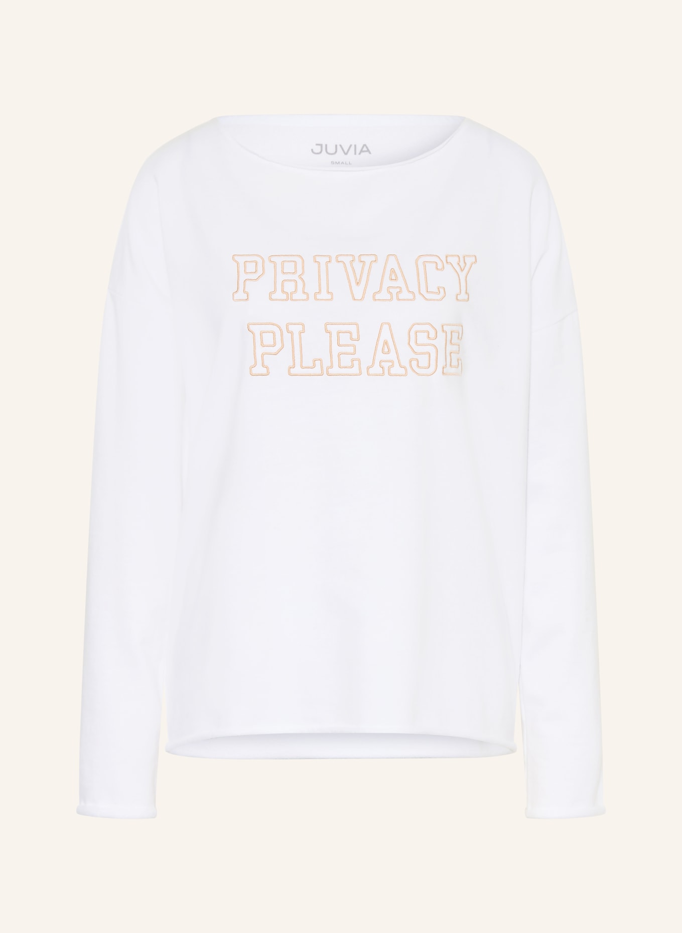 Juvia Sweatshirt JUDI: WIT / BEIGE