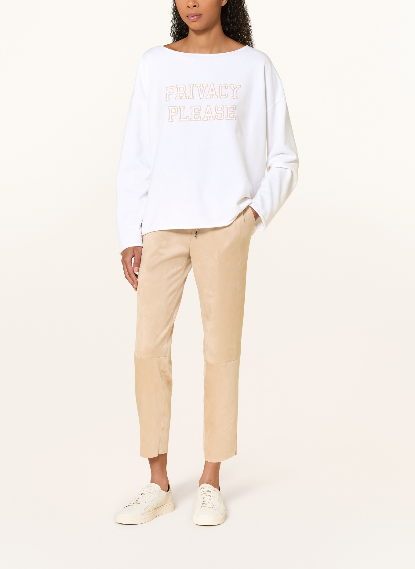 Juvia Sweatshirt JUDI: WIT / BEIGE
