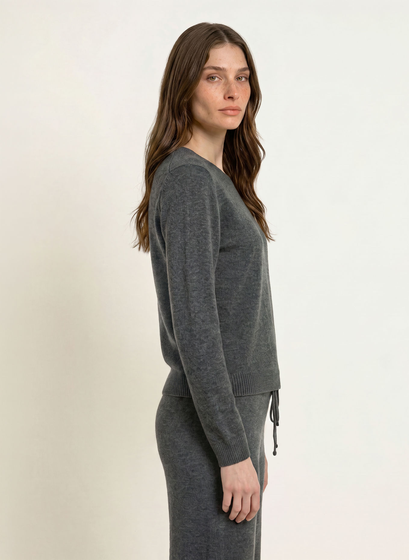 Juvia Pullover NELA: DUNKELGRAU
