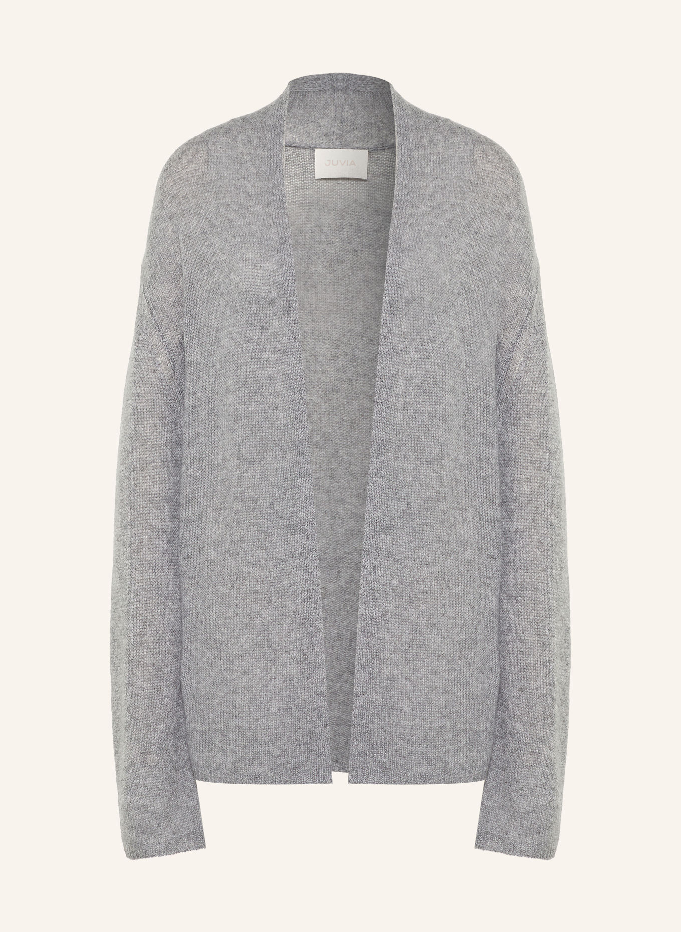 Juvia SAVIYA Cashmere Knit Wrap: GRAY