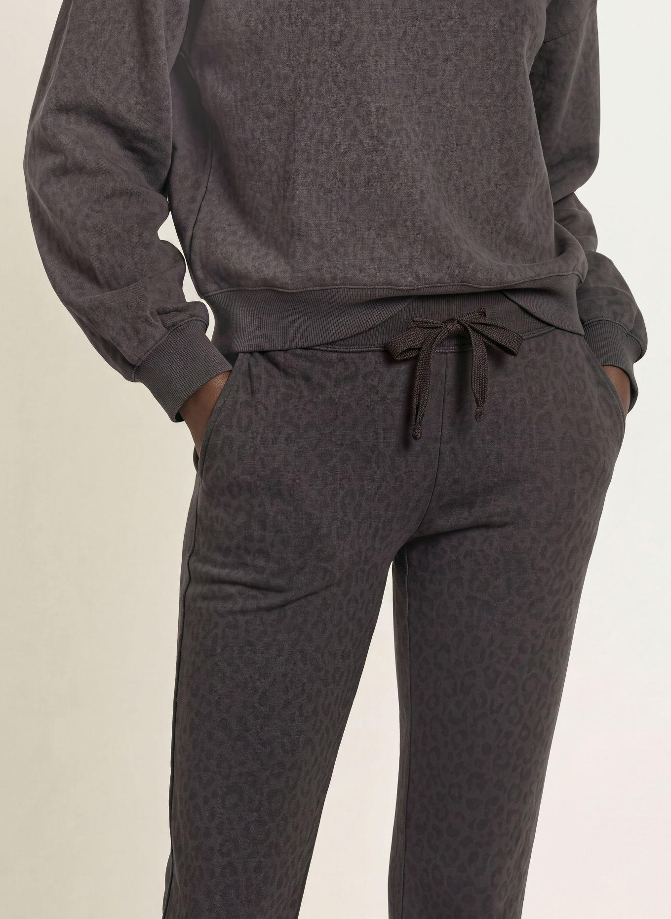 Juvia Sweatpants SMILLA: GRAU / DUNKELGRAU