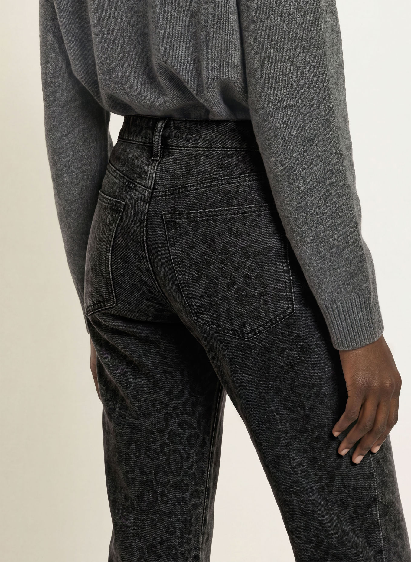 Juvia JILL Cropped jeans: 989 ANTHRA