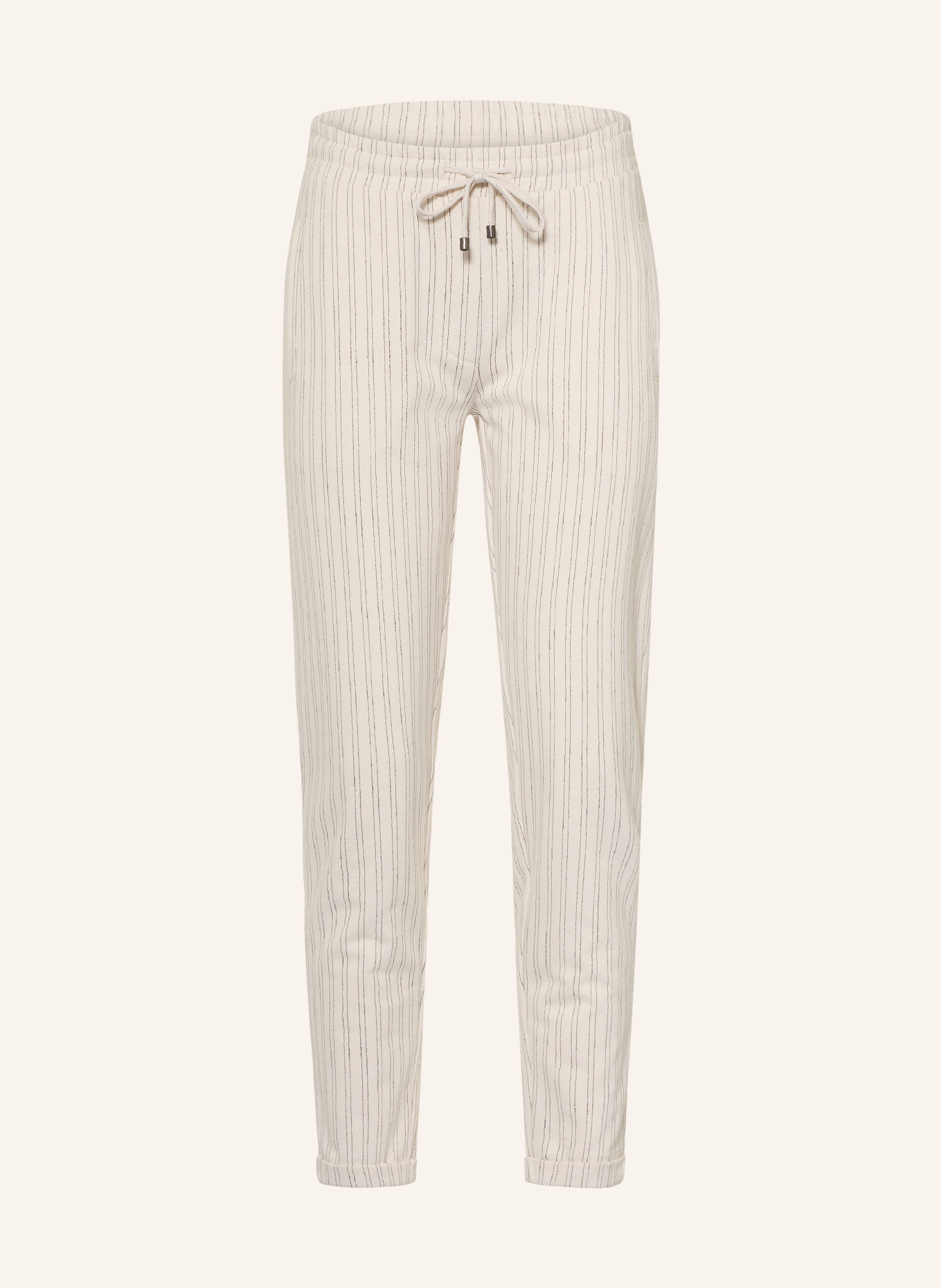 Juvia MARGIE Sweatpants: CREAM / DARK GRAY