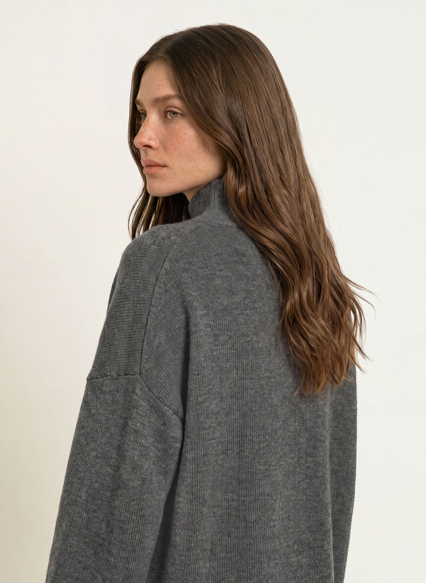 Juvia VENYA Knit Dress: DARK GRAY