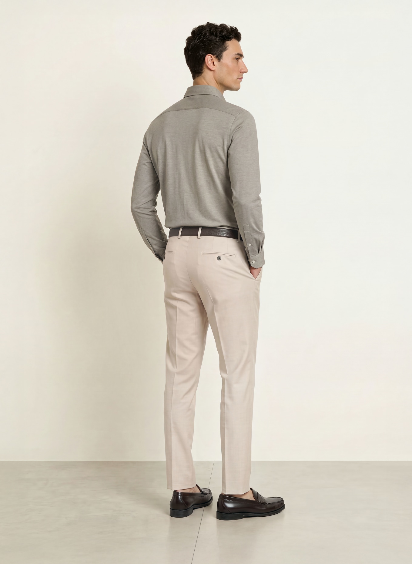 PROFUOMO Hemd Slim Fit: DUNKELGRAU