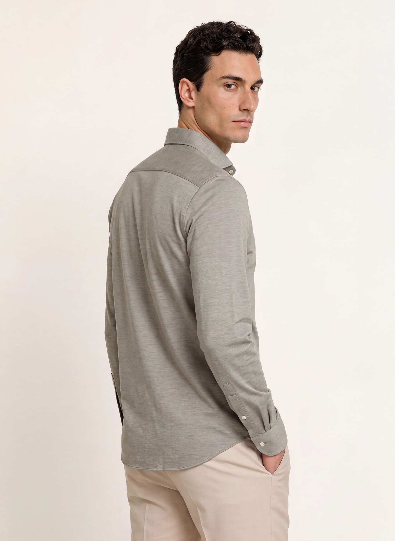 PROFUOMO Hemd Slim Fit: DUNKELGRAU