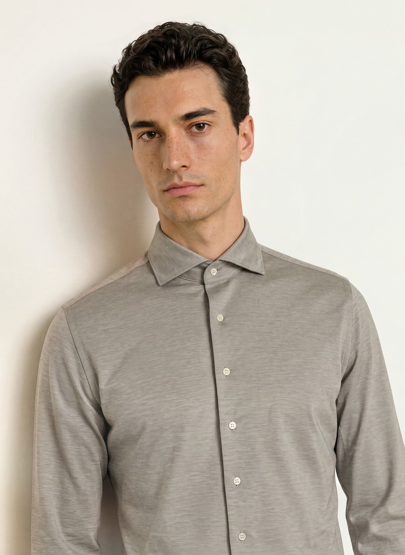 PROFUOMO Hemd Slim Fit: DUNKELGRAU