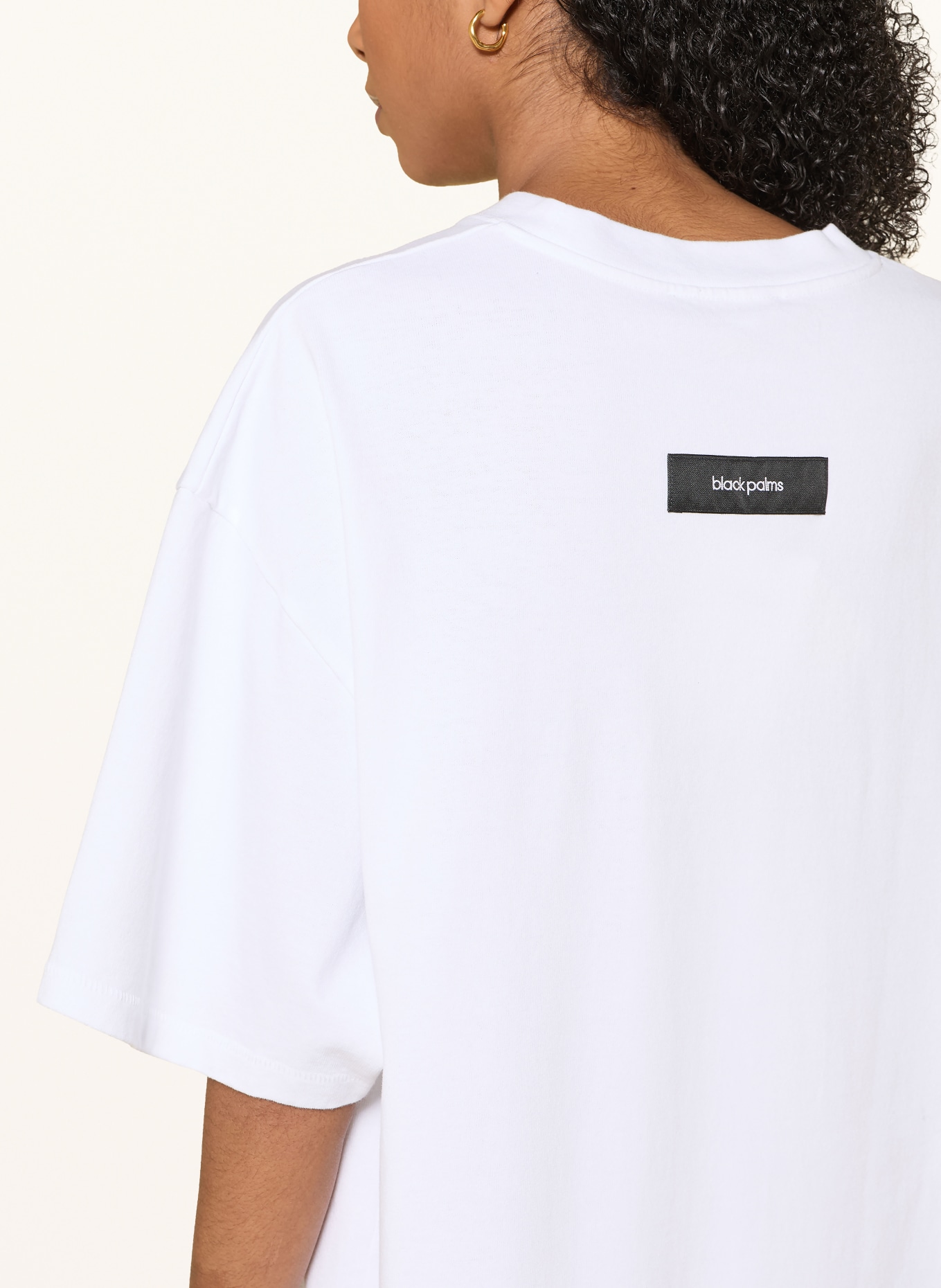black palms Jerseyjurk BP HEAVY 023: WIT