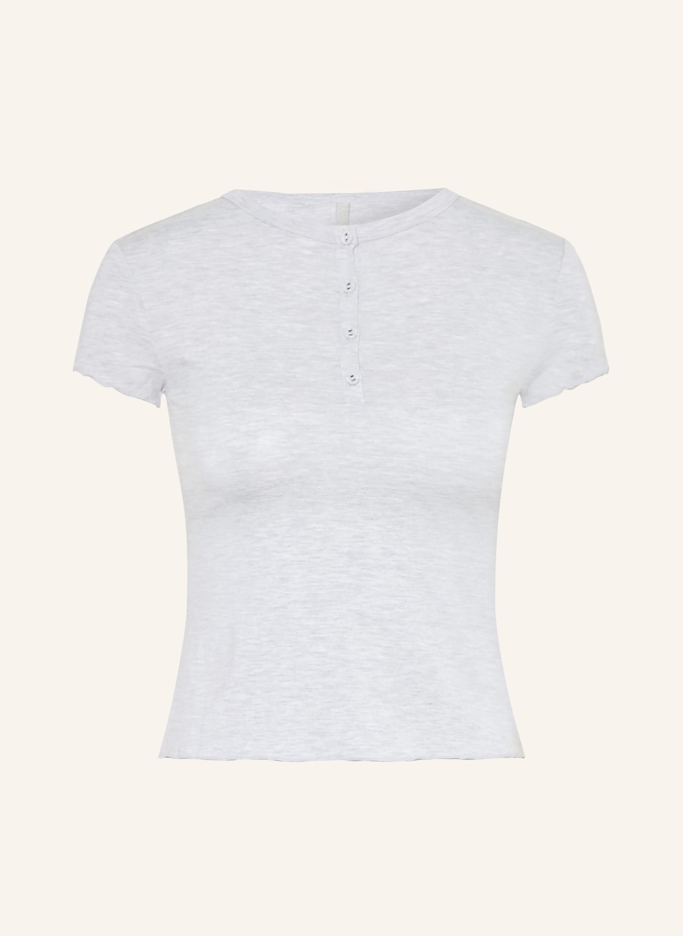 SKIMS SKIMS SLEEP Short pajama set: LIGHT HEATHER GREY