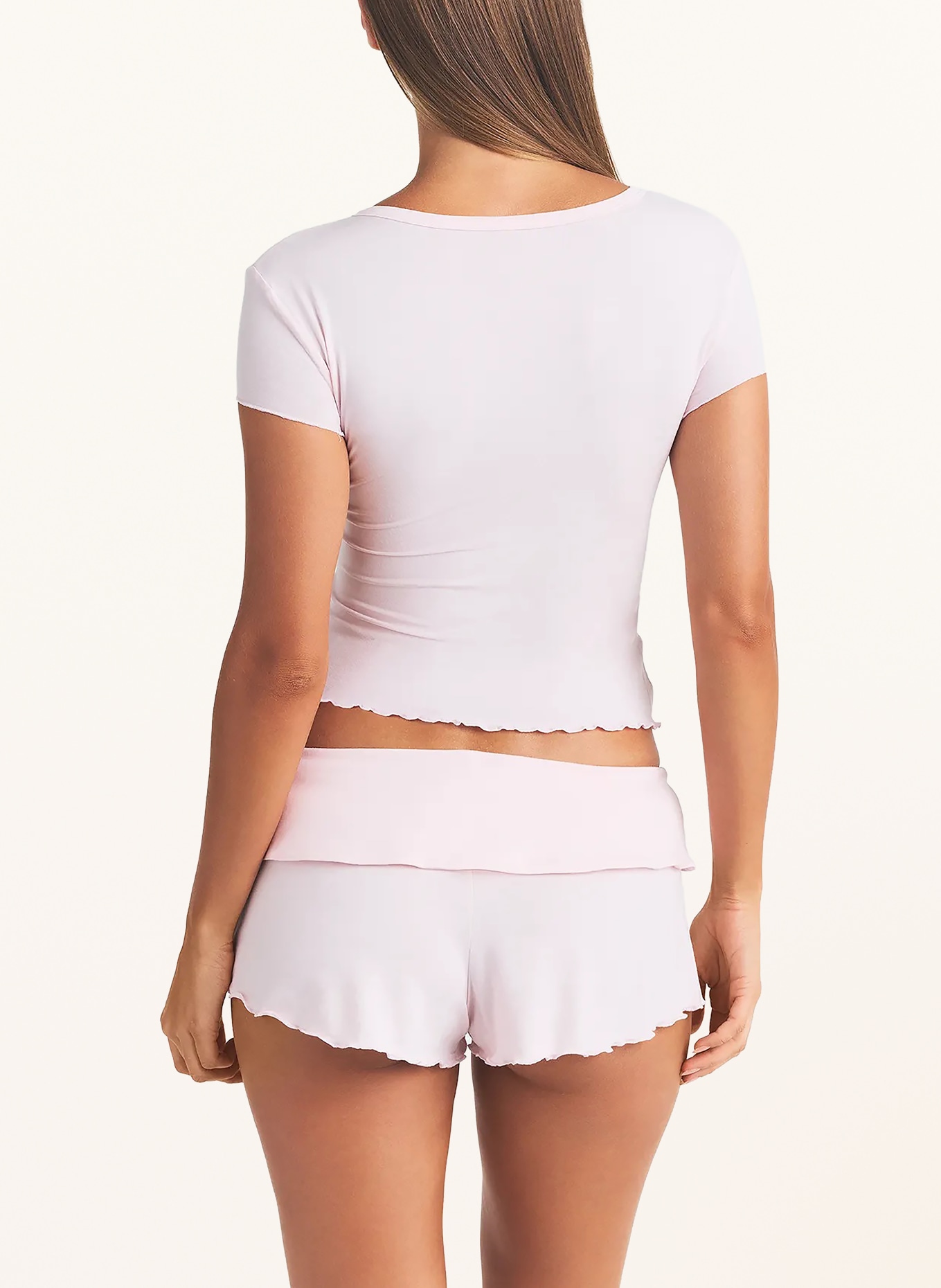 SKIMS SKIMS SLEEP Short pajama set: BARELY PINK