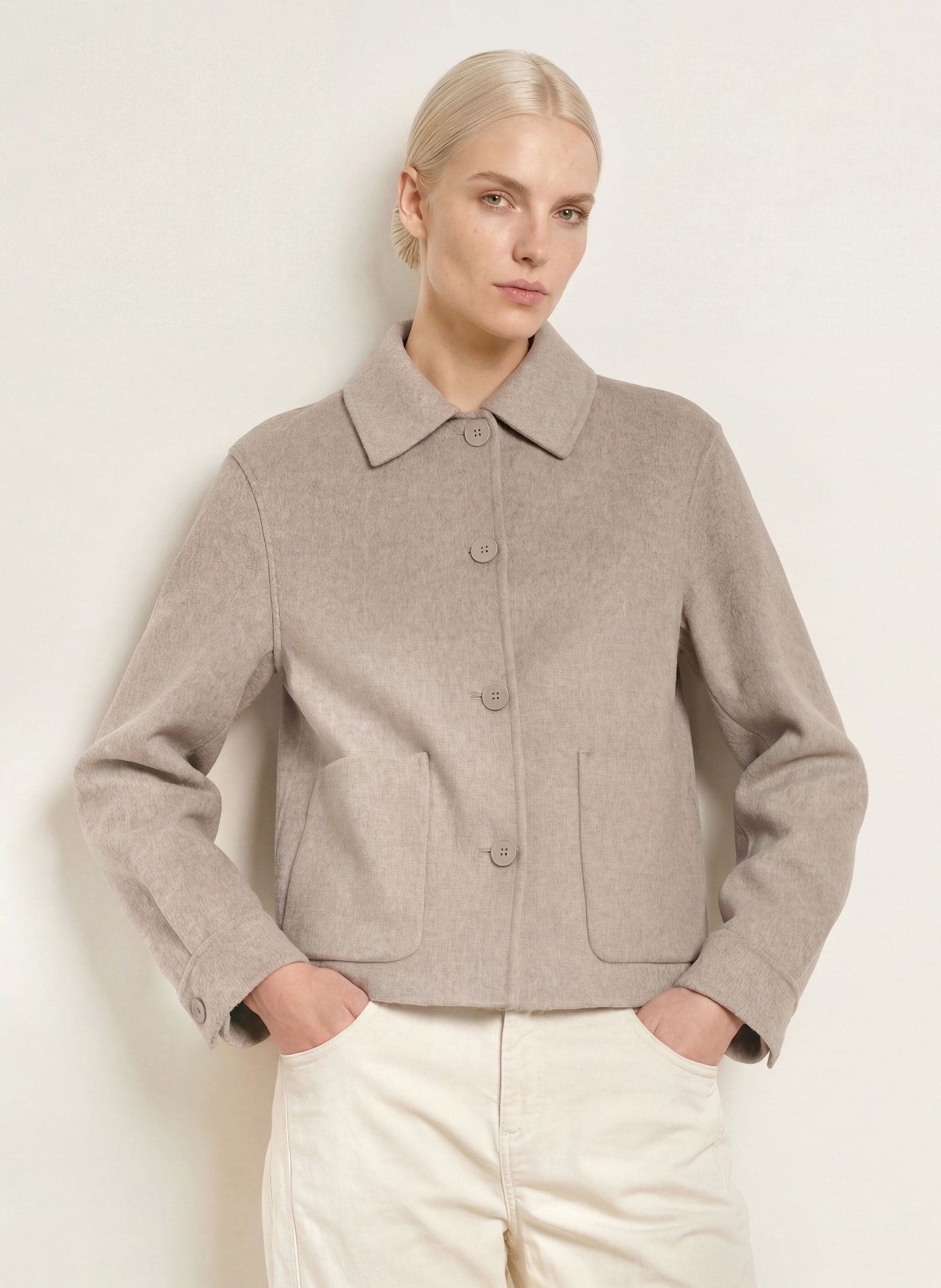 BRAX Jacke HANNAH: HELLBRAUN