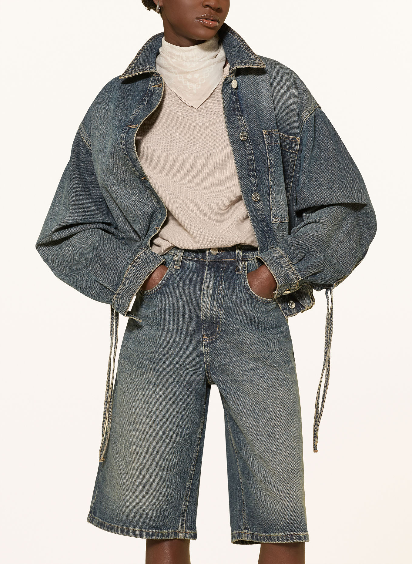 ARMEDANGELS MERINAA Sweater: BEIGE