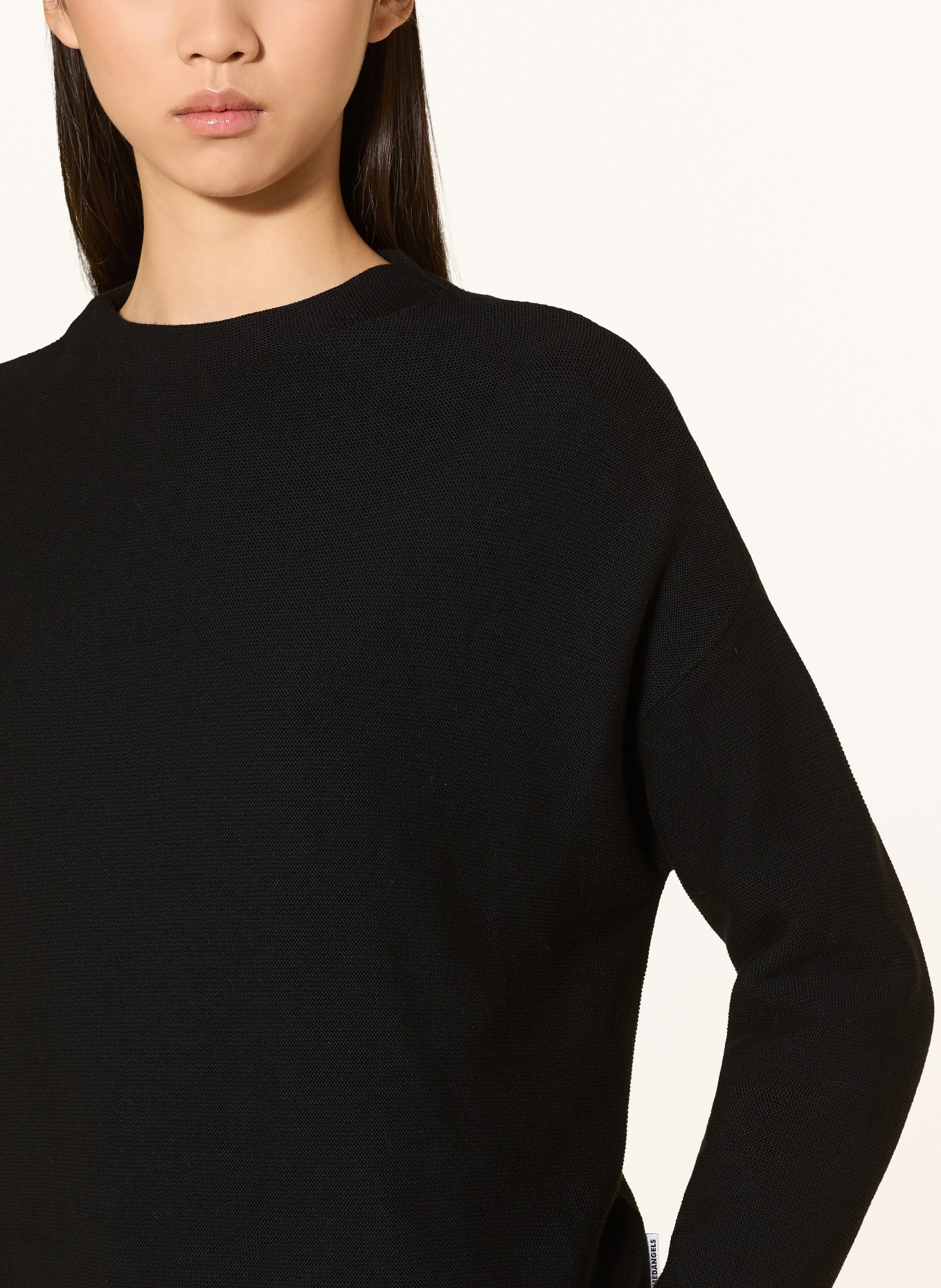 ARMEDANGELS Pulover MERINAA: NEGRU