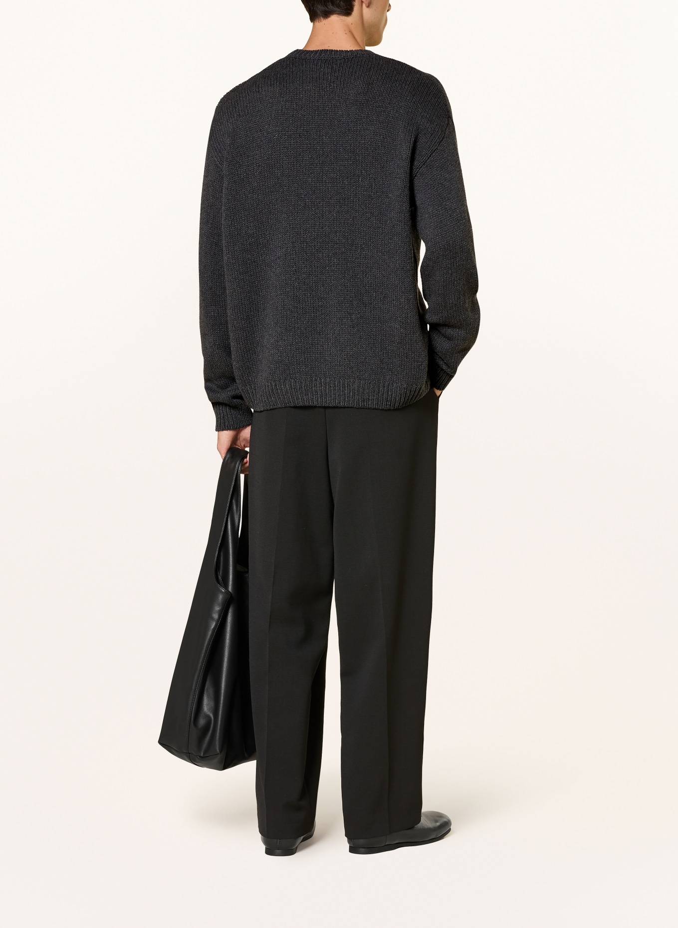 A.P.C. GEORGE Sweater: DARK GRAY