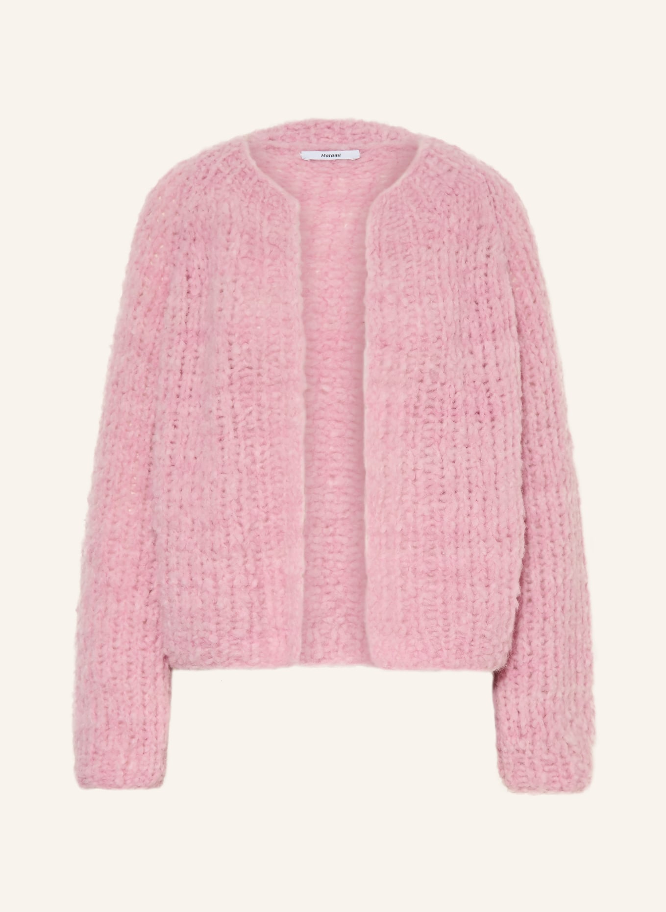 MAIAMI Strickhülle mit Alpaka: PINK