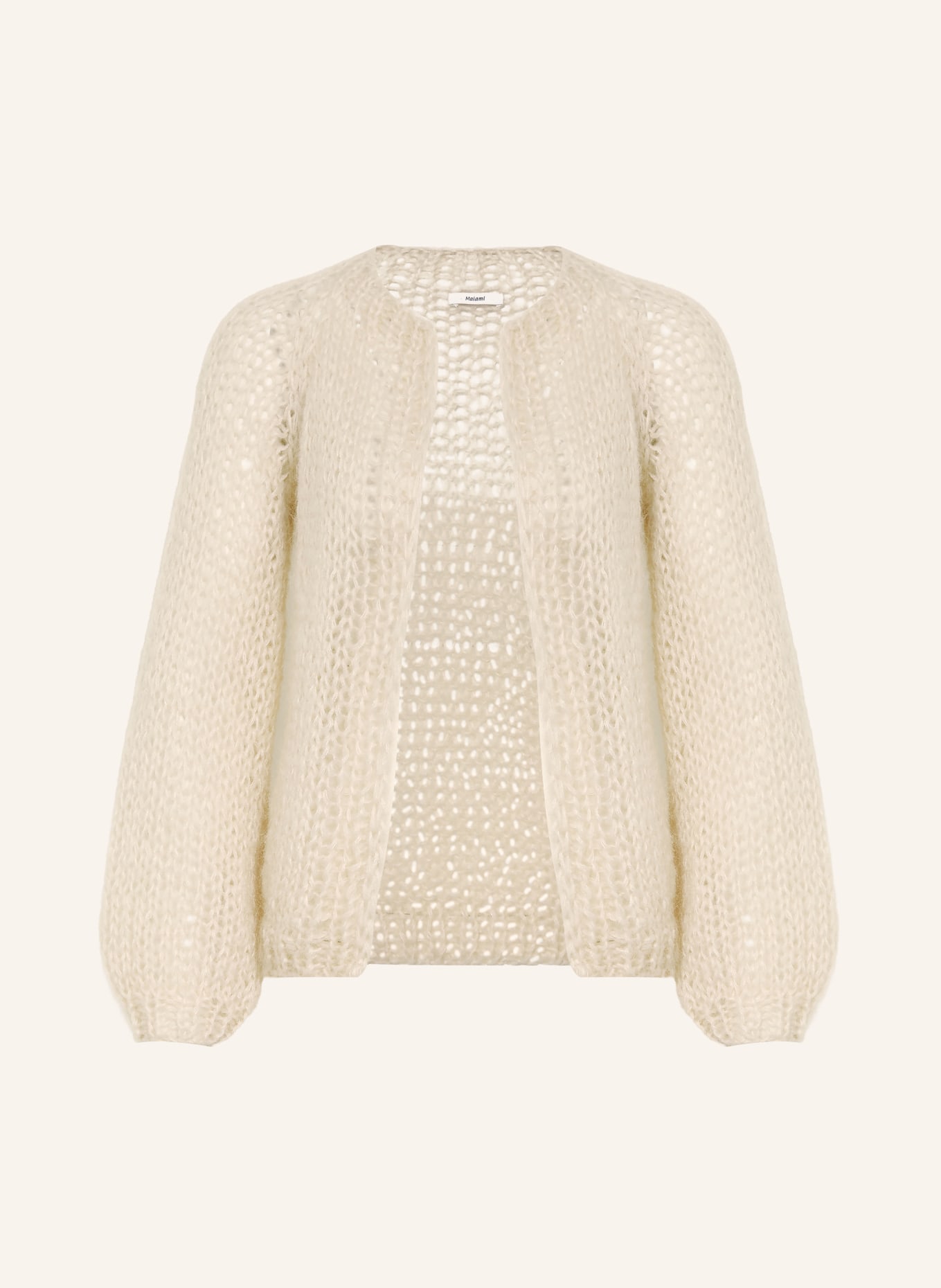 MAIAMI Knit wrap: ECRU