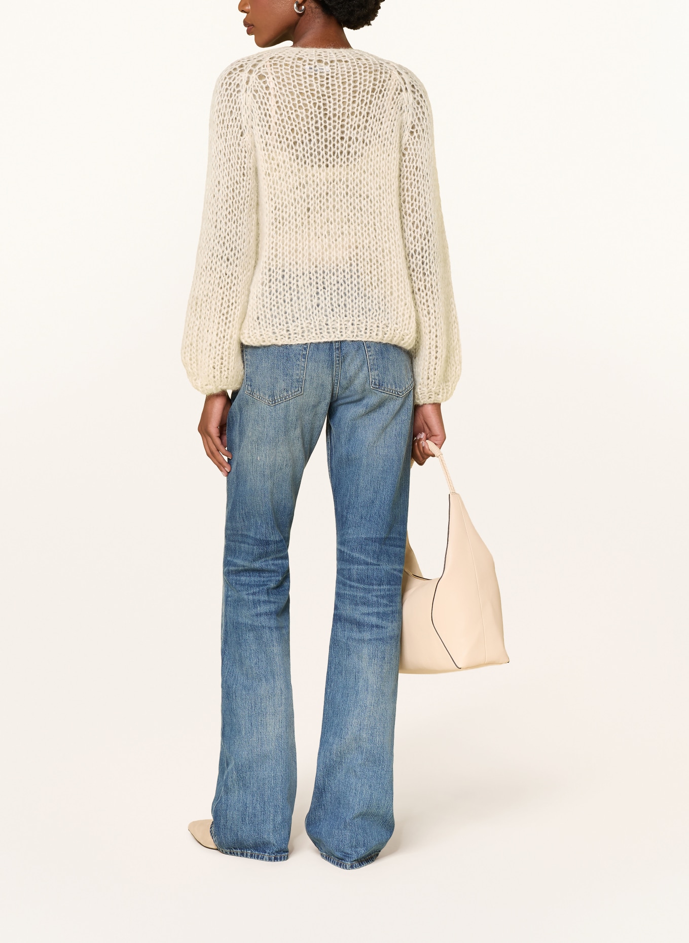 MAIAMI Knit wrap: ECRU