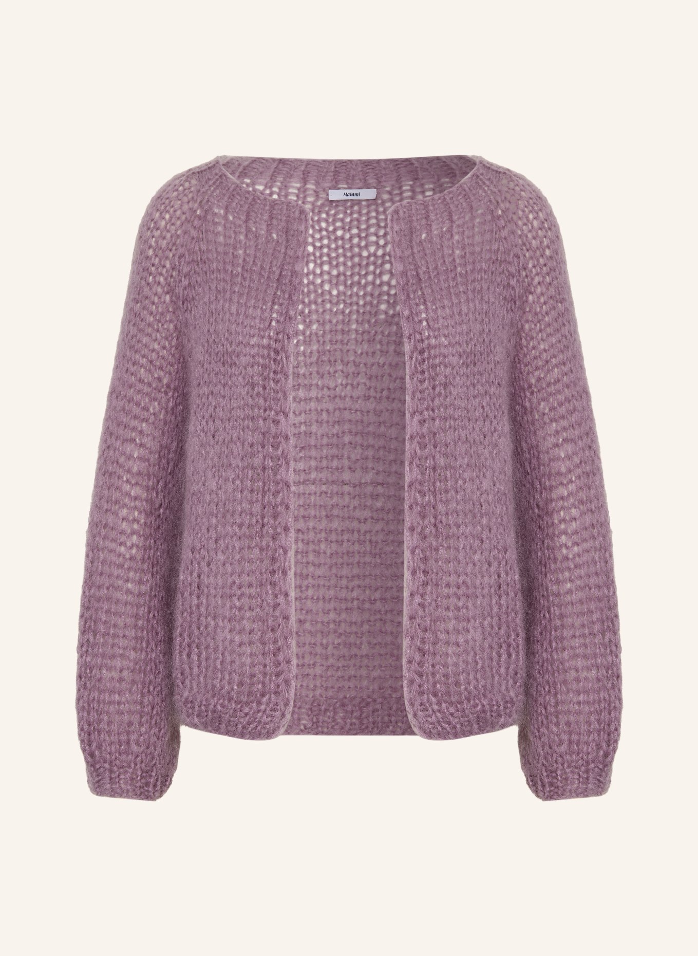 MAIAMI Knit wrap: PURPLE