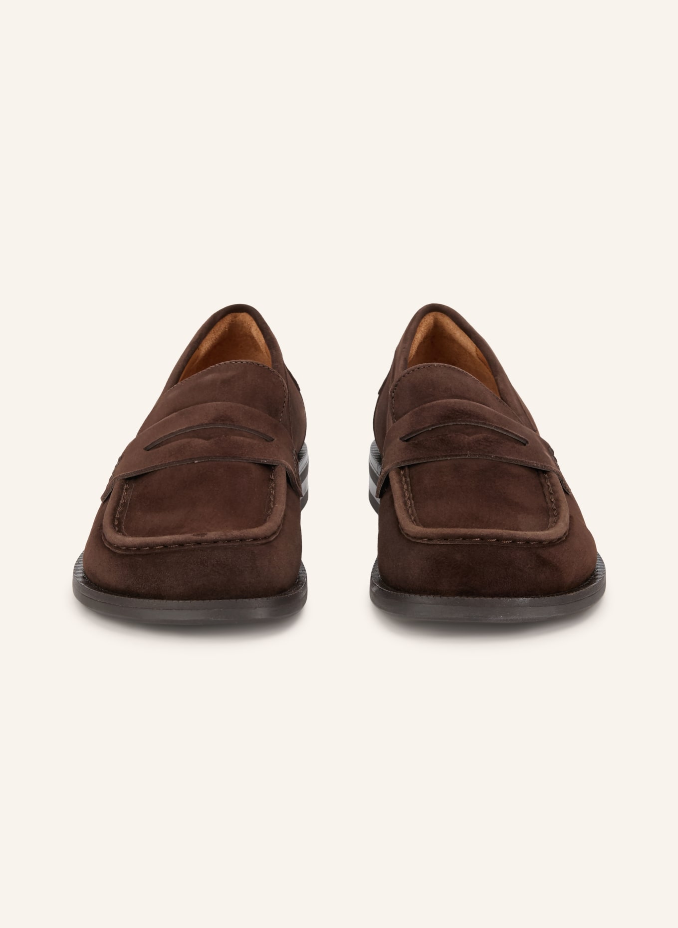 billi bi Penny-Loafer: DUNKELBRAUN