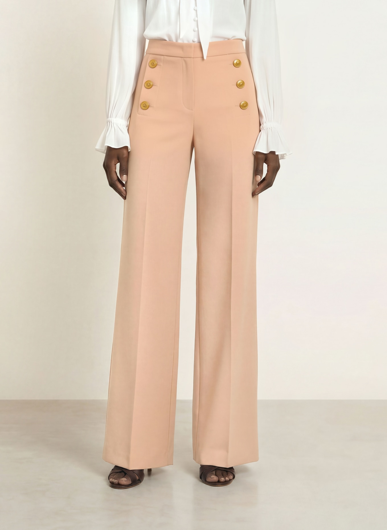 SEDUCTIVE Marlenehose BRIDGET: CAMEL