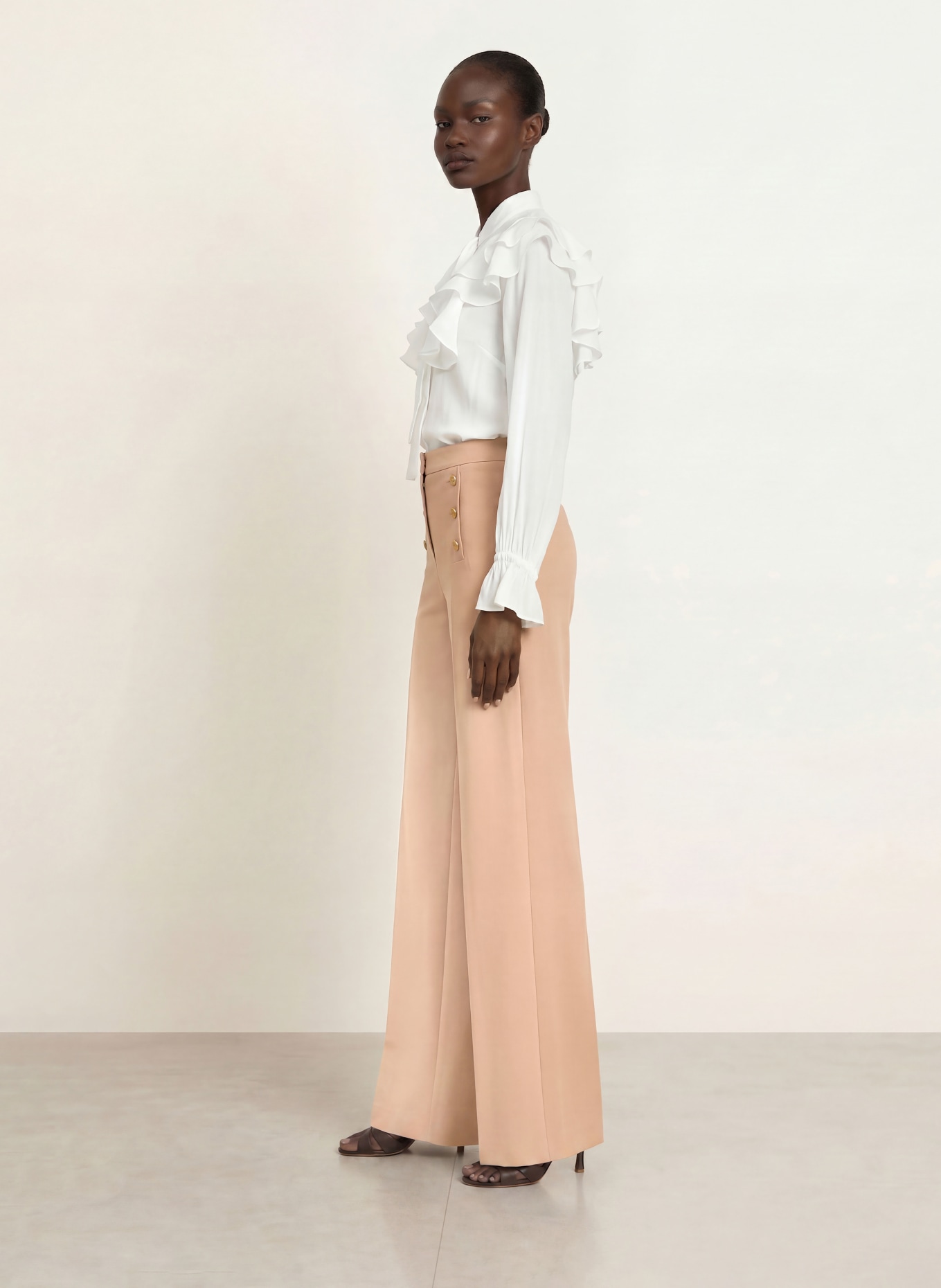SEDUCTIVE Marlenehose BRIDGET: CAMEL