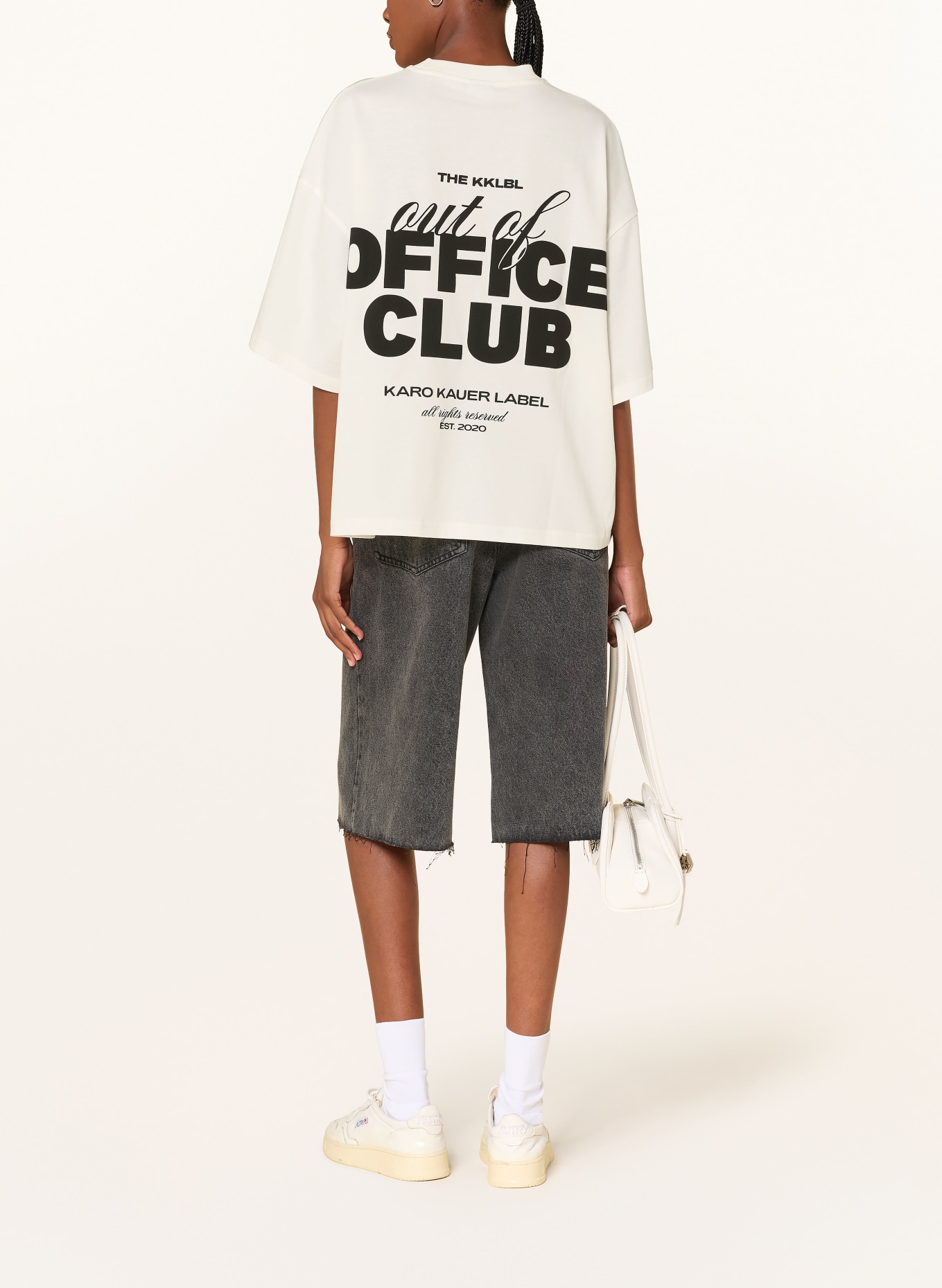 KARO KAUER Tričko OFFICE CLUB: BÍLÁ