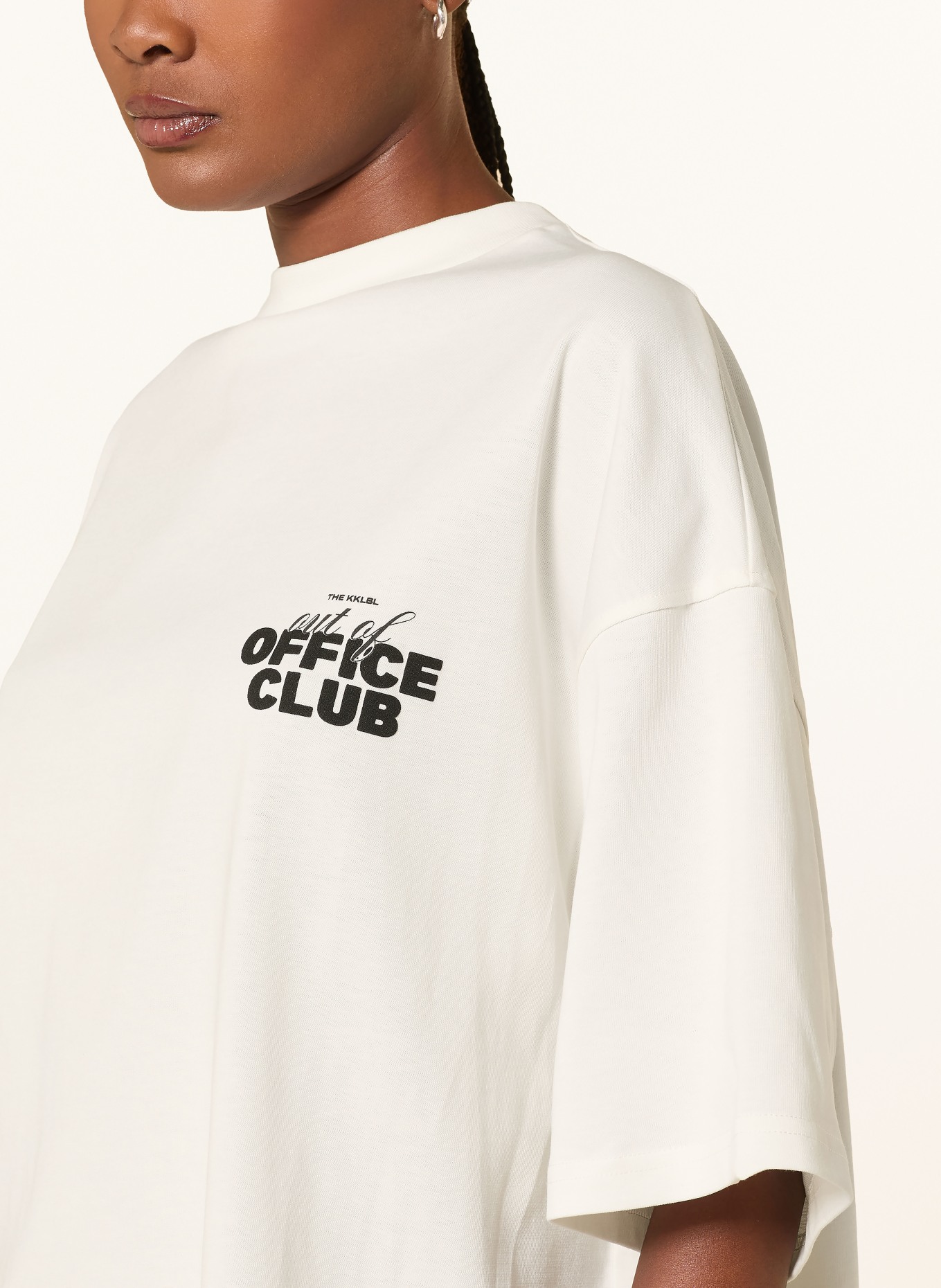 KARO KAUER Tričko OFFICE CLUB: BÍLÁ