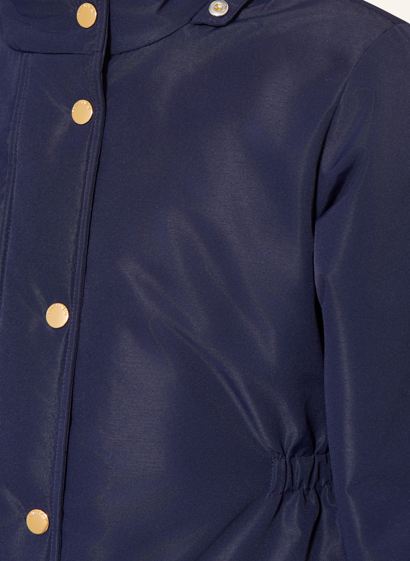 PETIT BATEAU Parka with detachable hood: DARK BLUE
