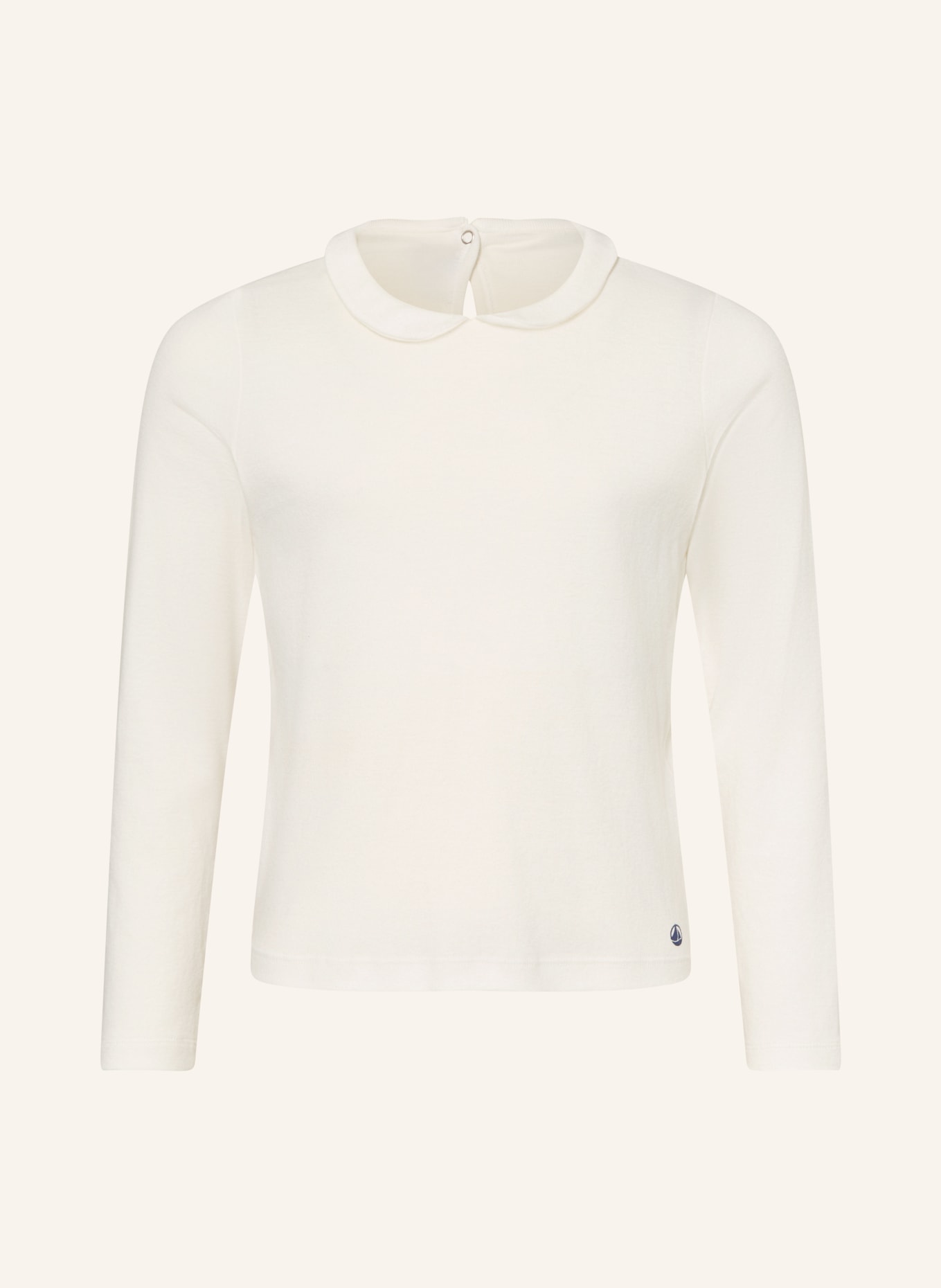 PETIT BATEAU Longsleeve: ECRU