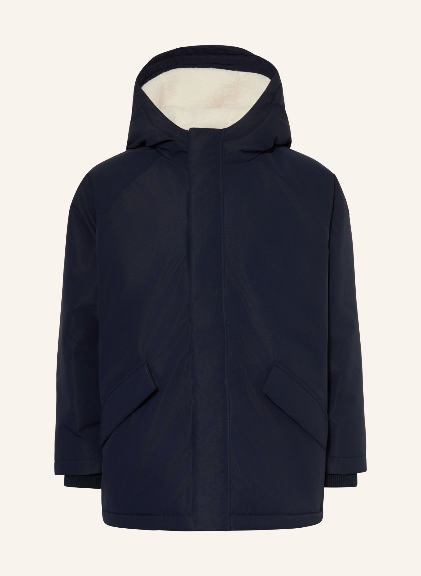 PETIT BATEAU Parka: DARK BLUE
