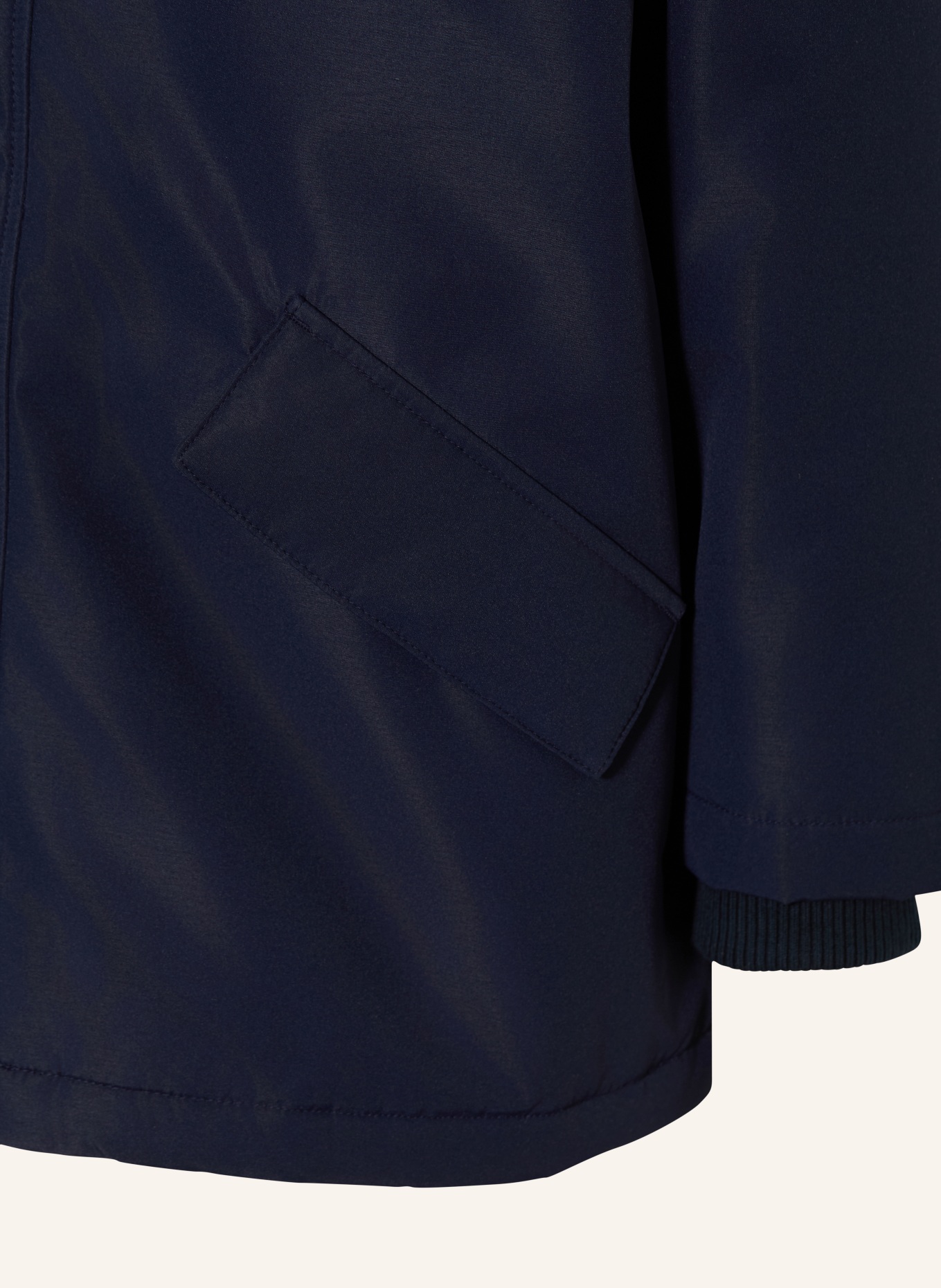 PETIT BATEAU Parka: DARK BLUE