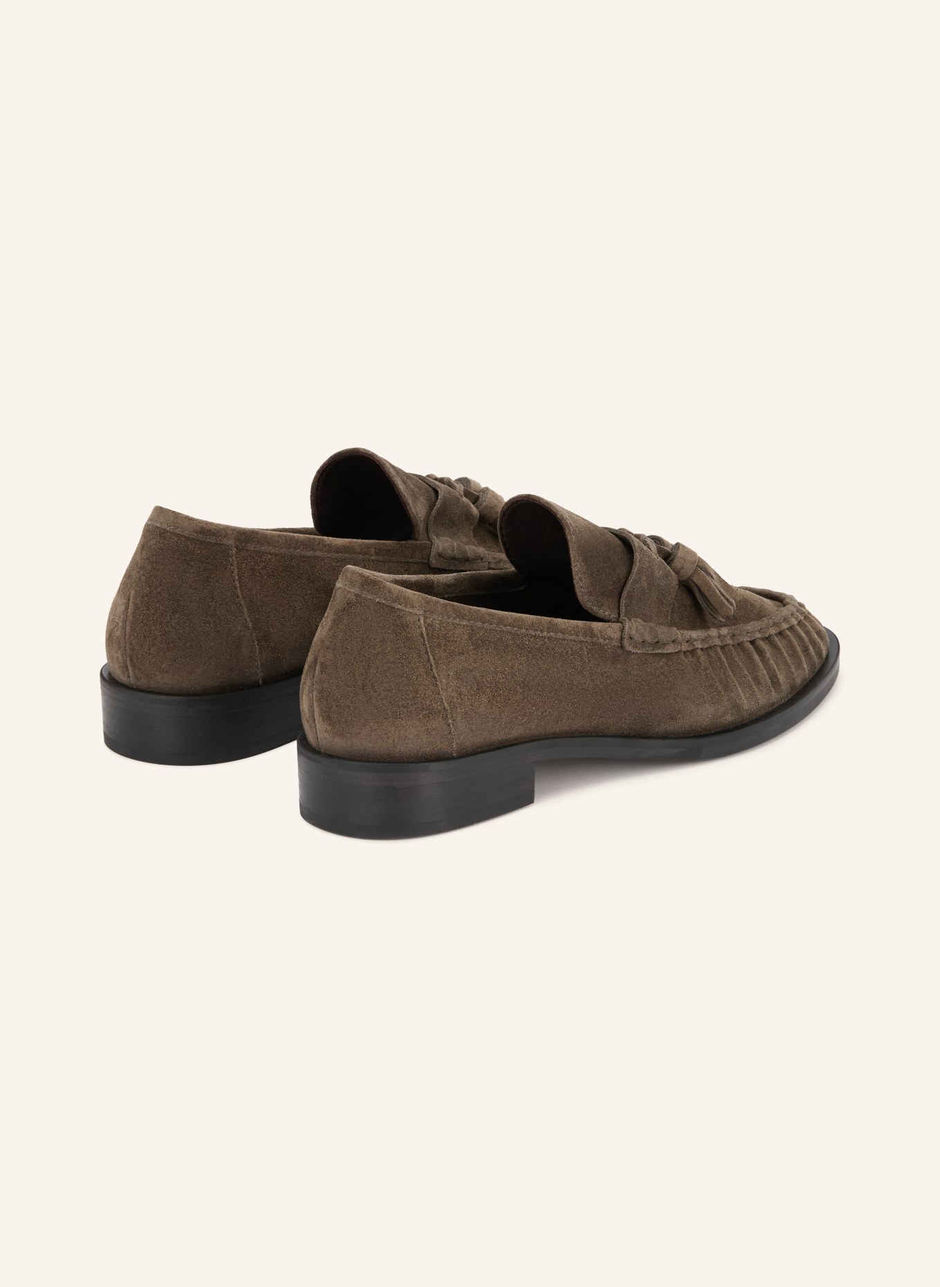 KENNEL & SCHMENGER Mokasíny MILL: KHAKI