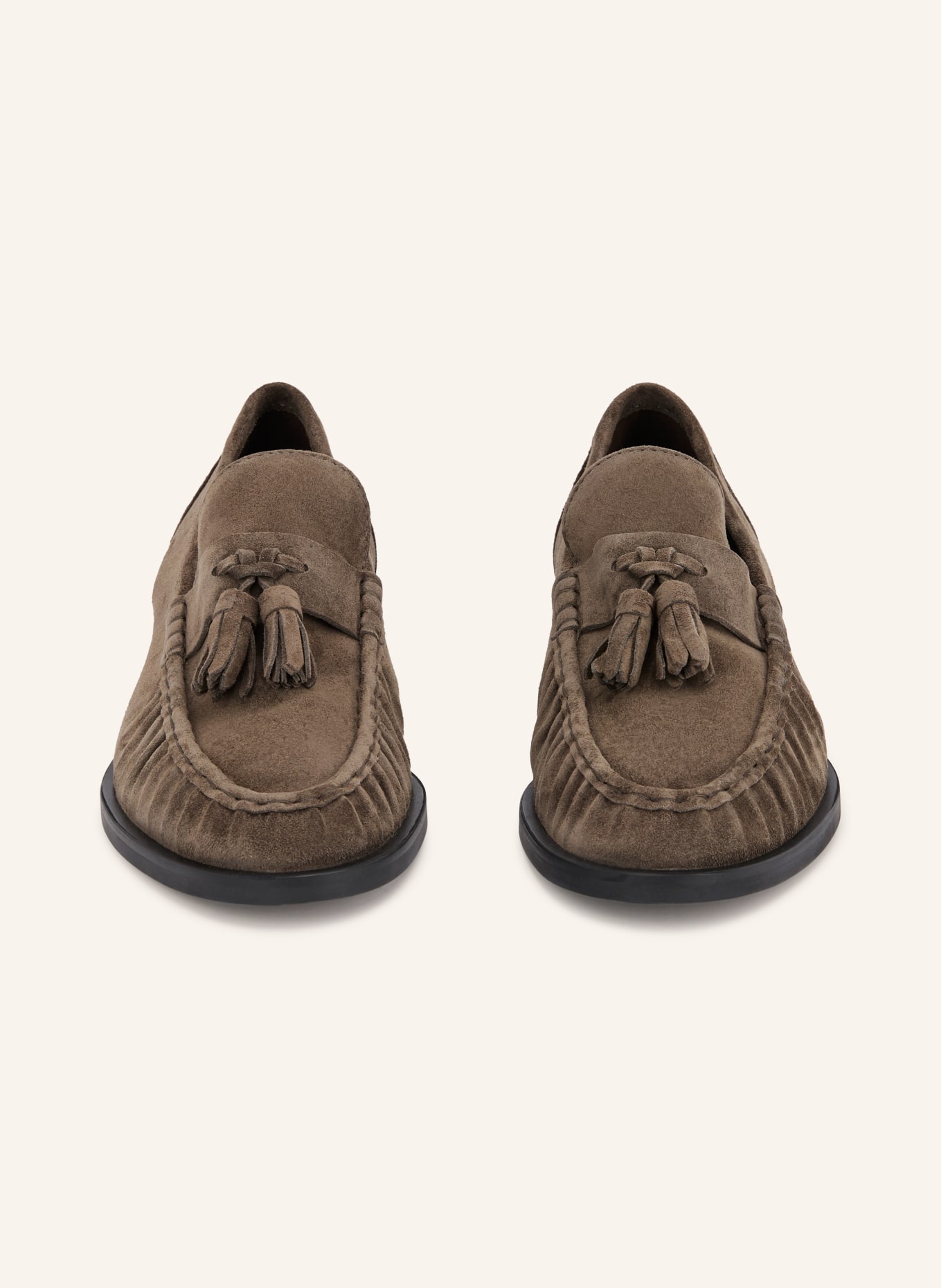 KENNEL & SCHMENGER Mokasíny MILL: KHAKI