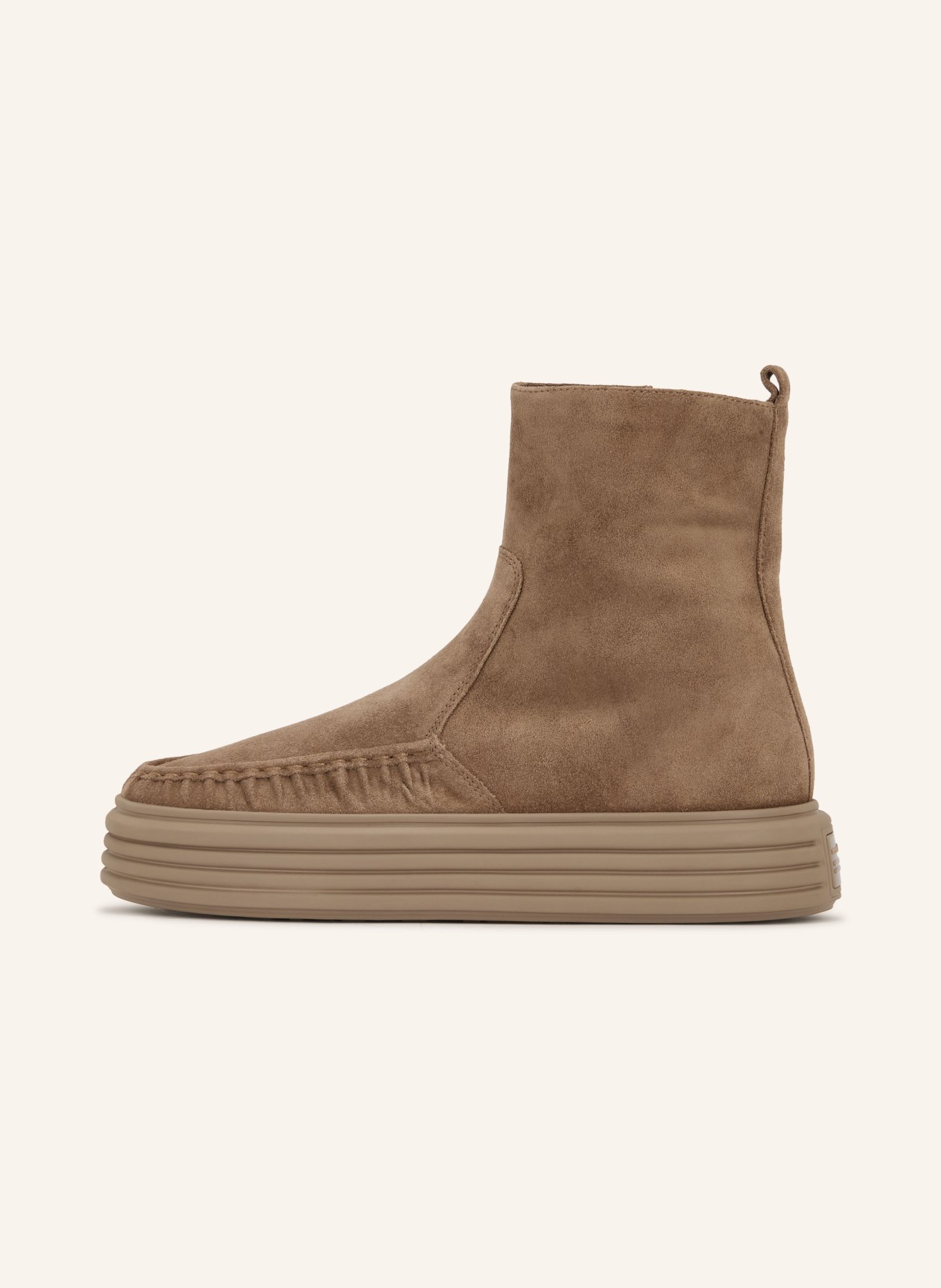 KENNEL & SCHMENGER LILO Platform Boots: TAUPE