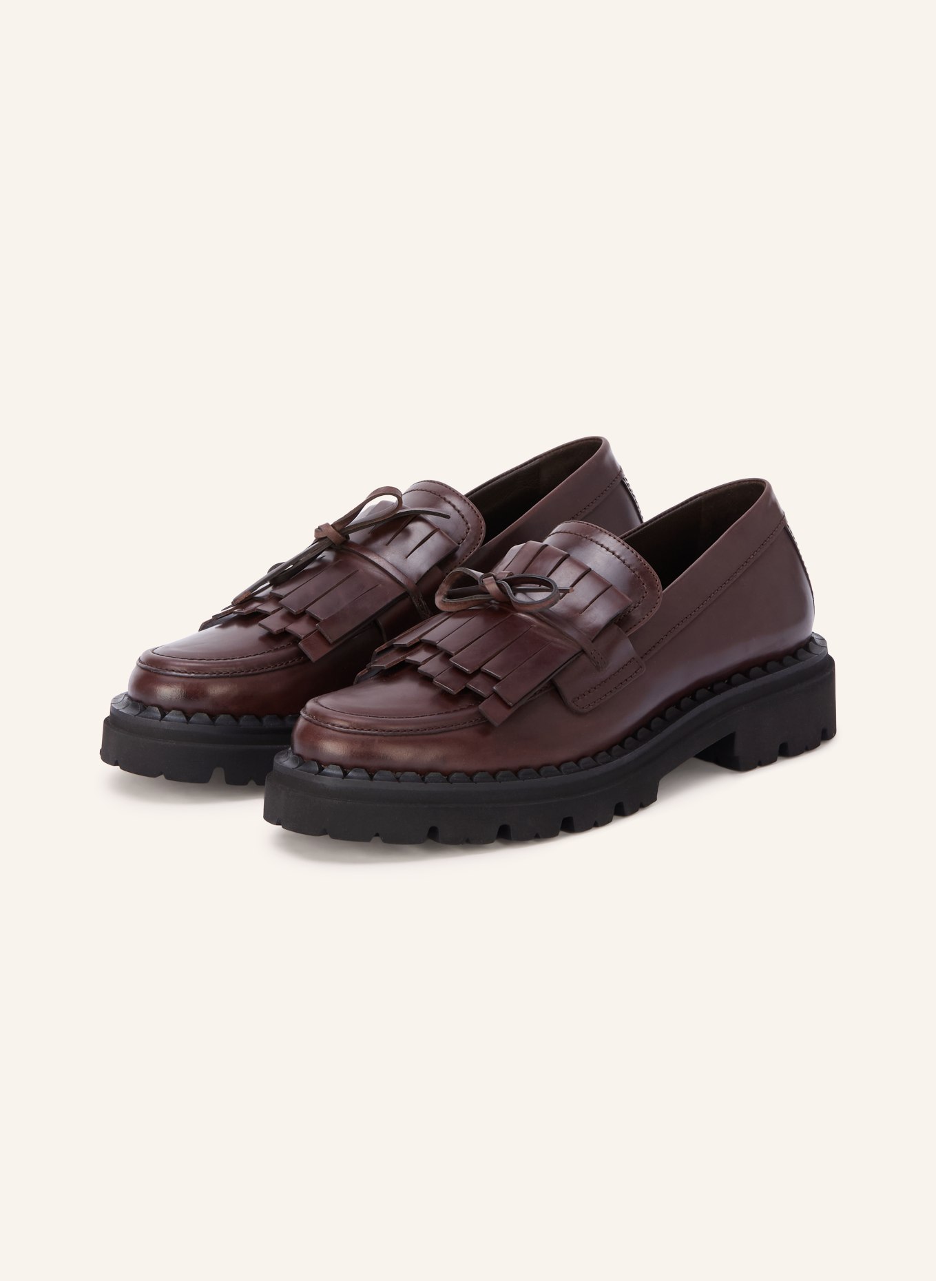 KENNEL & SCHMENGER Loafers LANA: MARRON FONCÉ