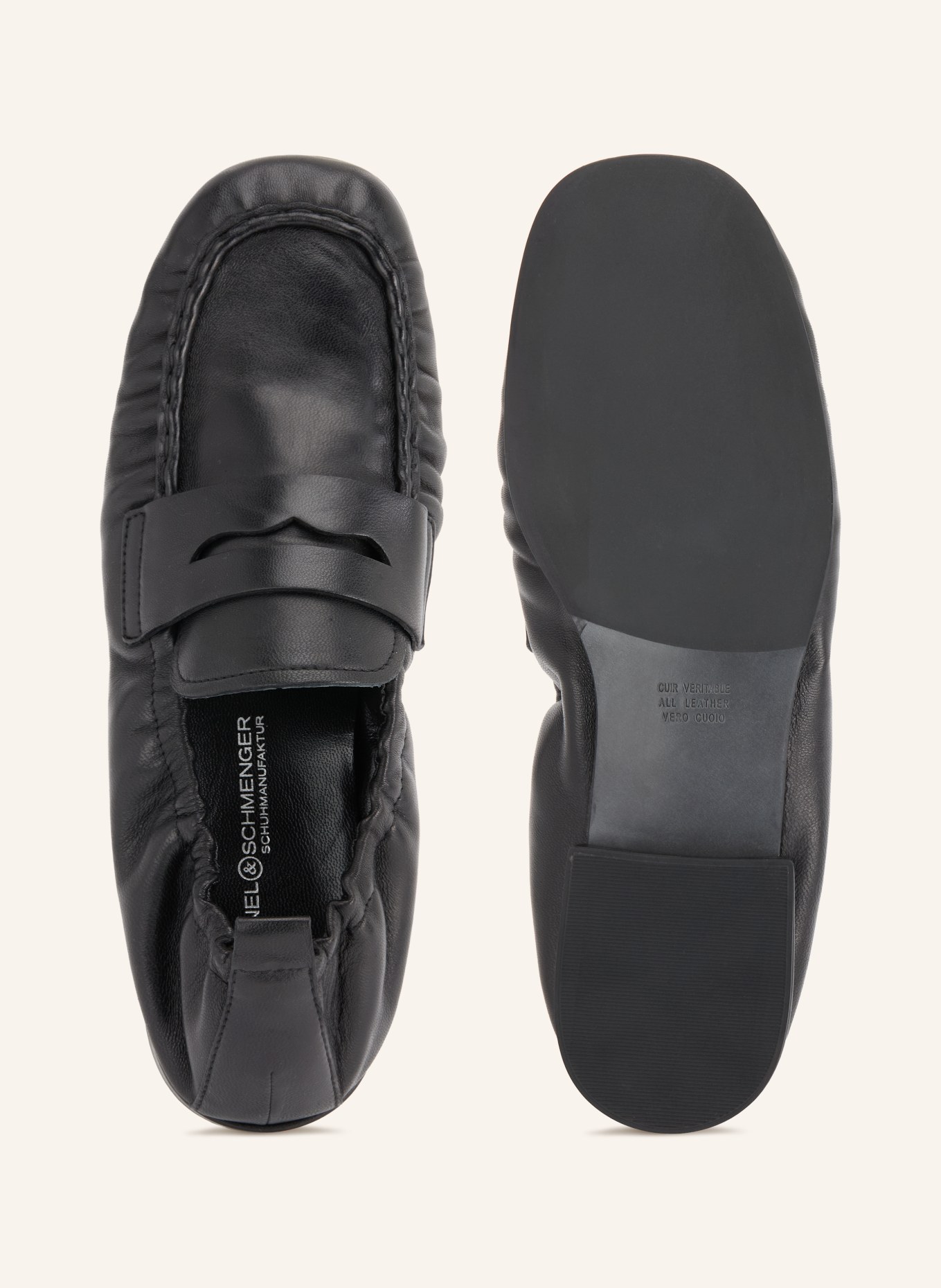 KENNEL & SCHMENGER Pennyloafer ALVA: ZWART