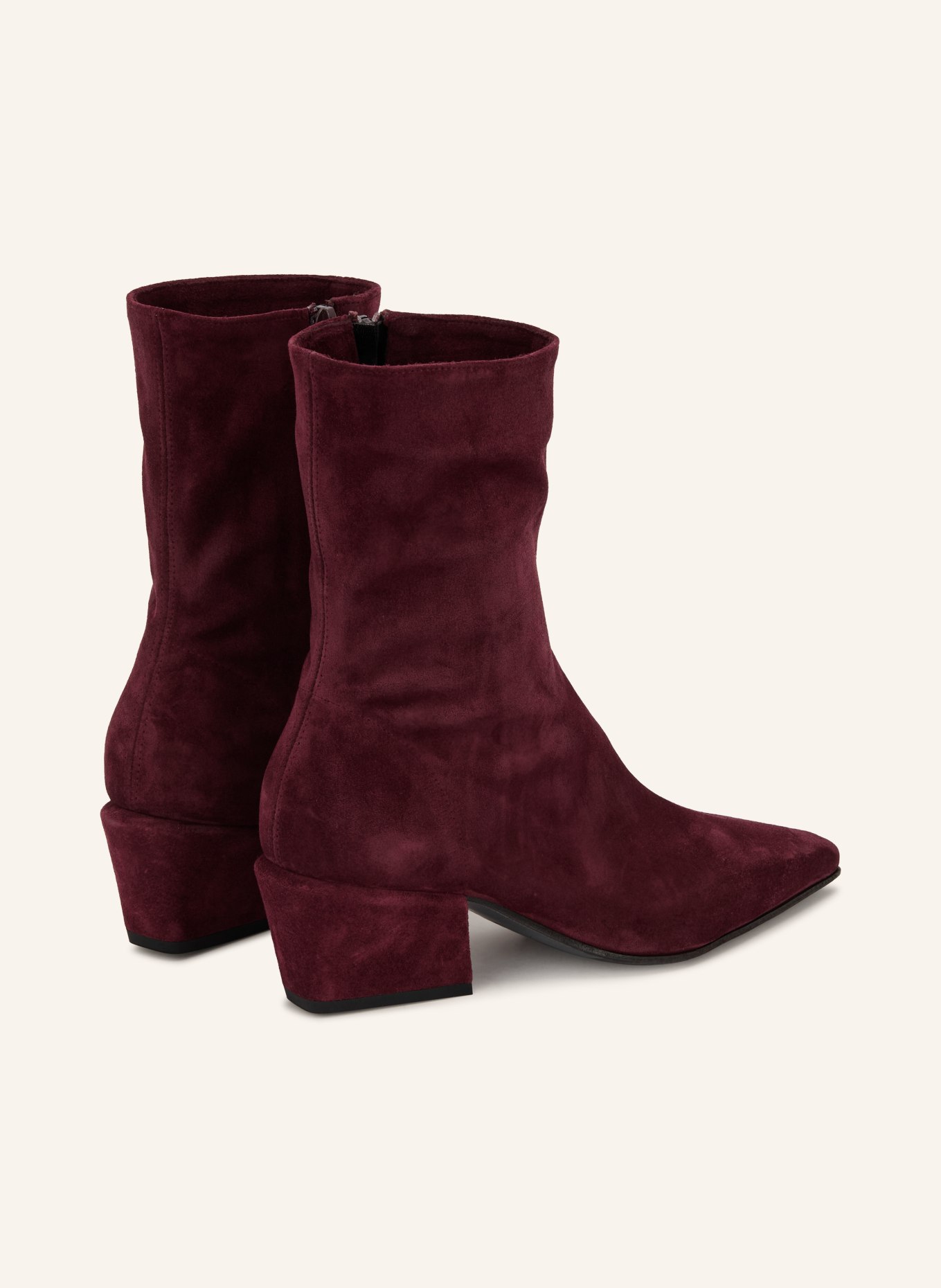 KENNEL & SCHMENGER NYLA Ankle boots: DARK RED