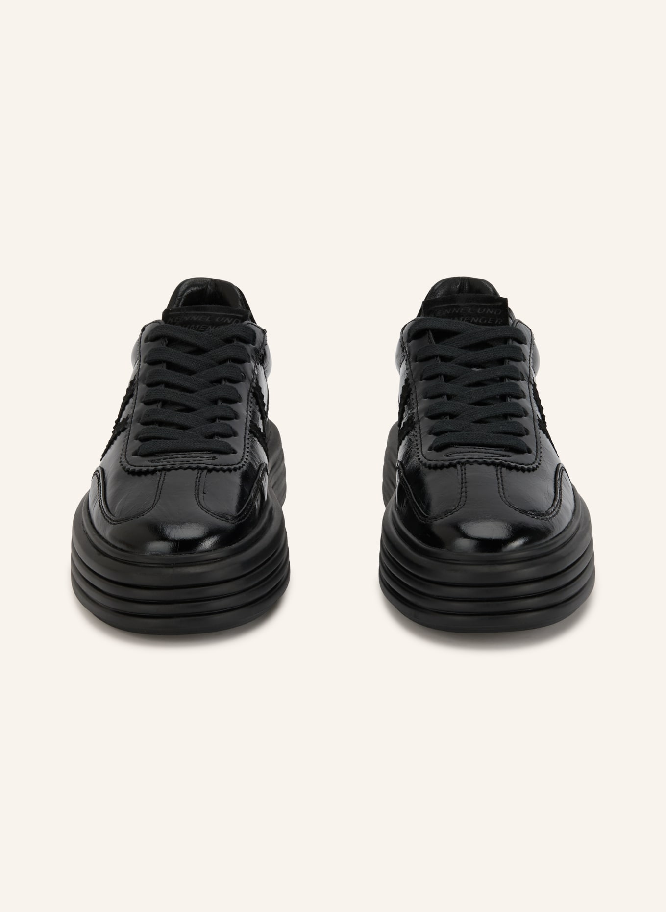 KENNEL & SCHMENGER Sneakersy LILO: CZARNY