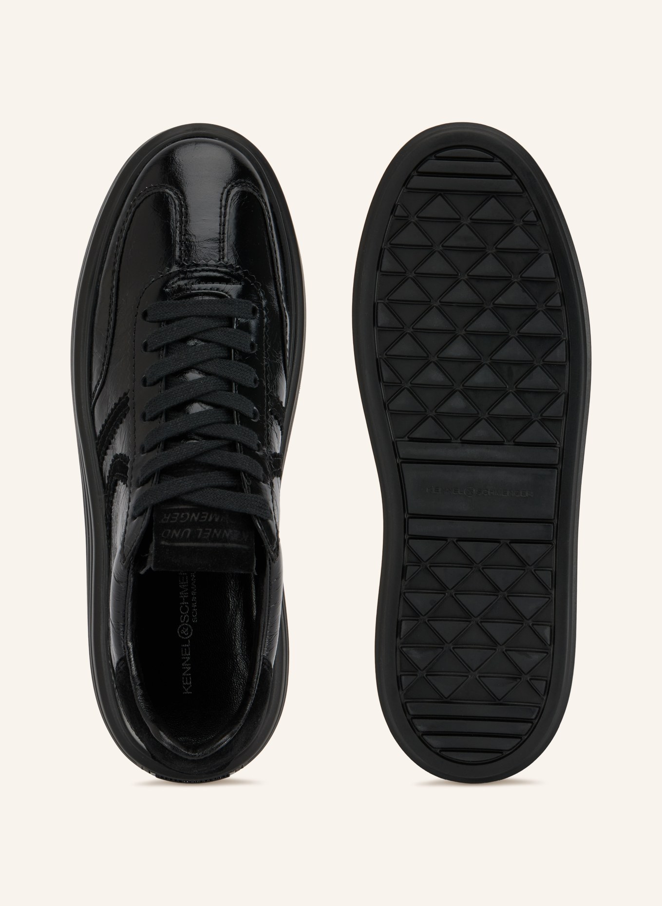 KENNEL & SCHMENGER Sneakersy LILO: CZARNY