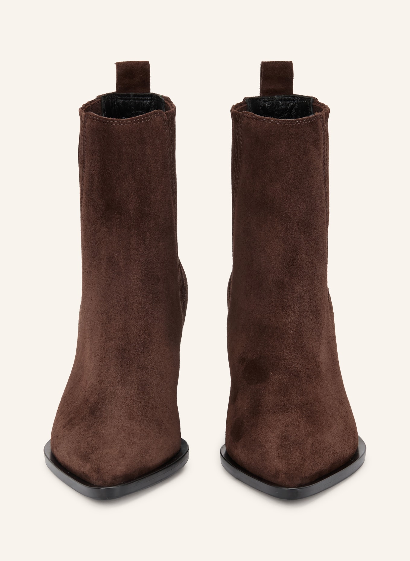 KENNEL & SCHMENGER Boots santiags DALLAS: MARRON FONCÉ