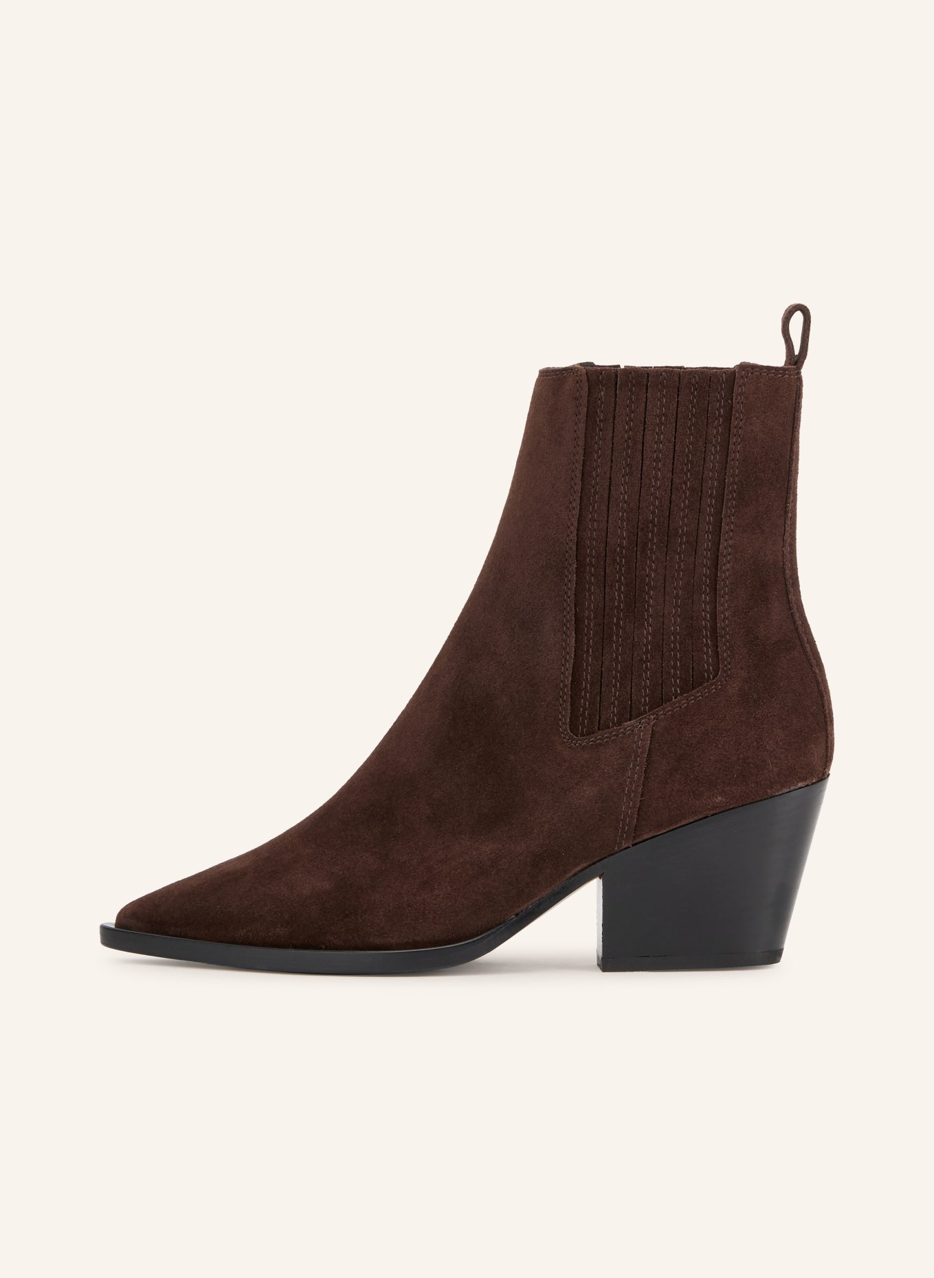 KENNEL & SCHMENGER Boots santiags DALLAS: MARRON FONCÉ