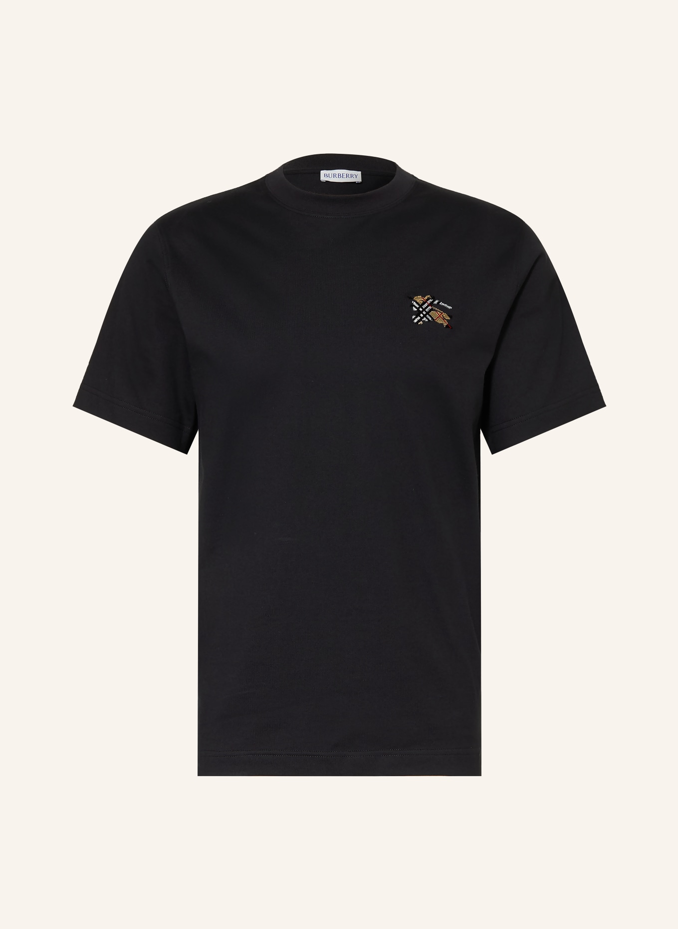 BURBERRY SETH T-shirt: BLACK
