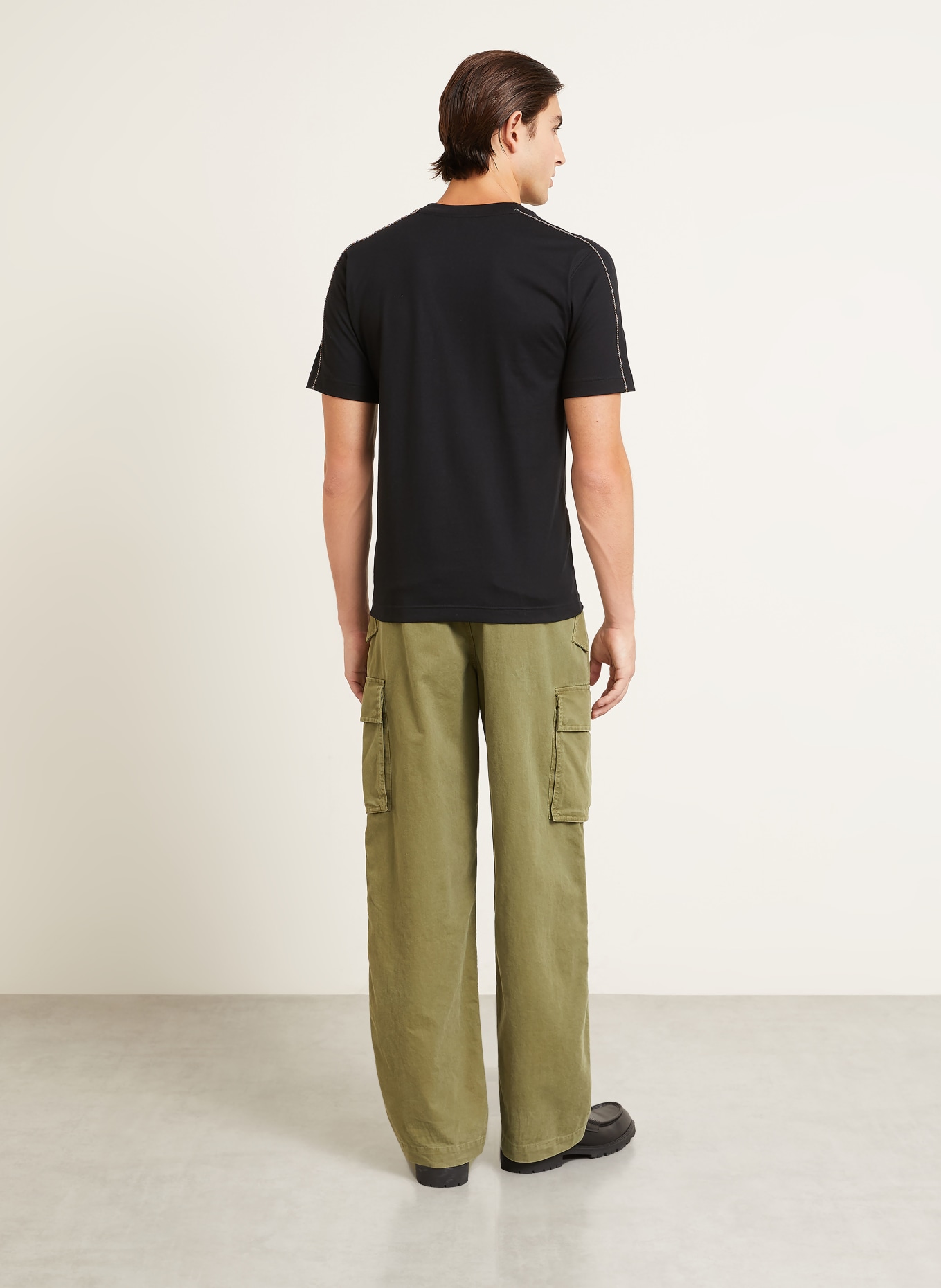 BURBERRY T-shirt SETH: CZARNY