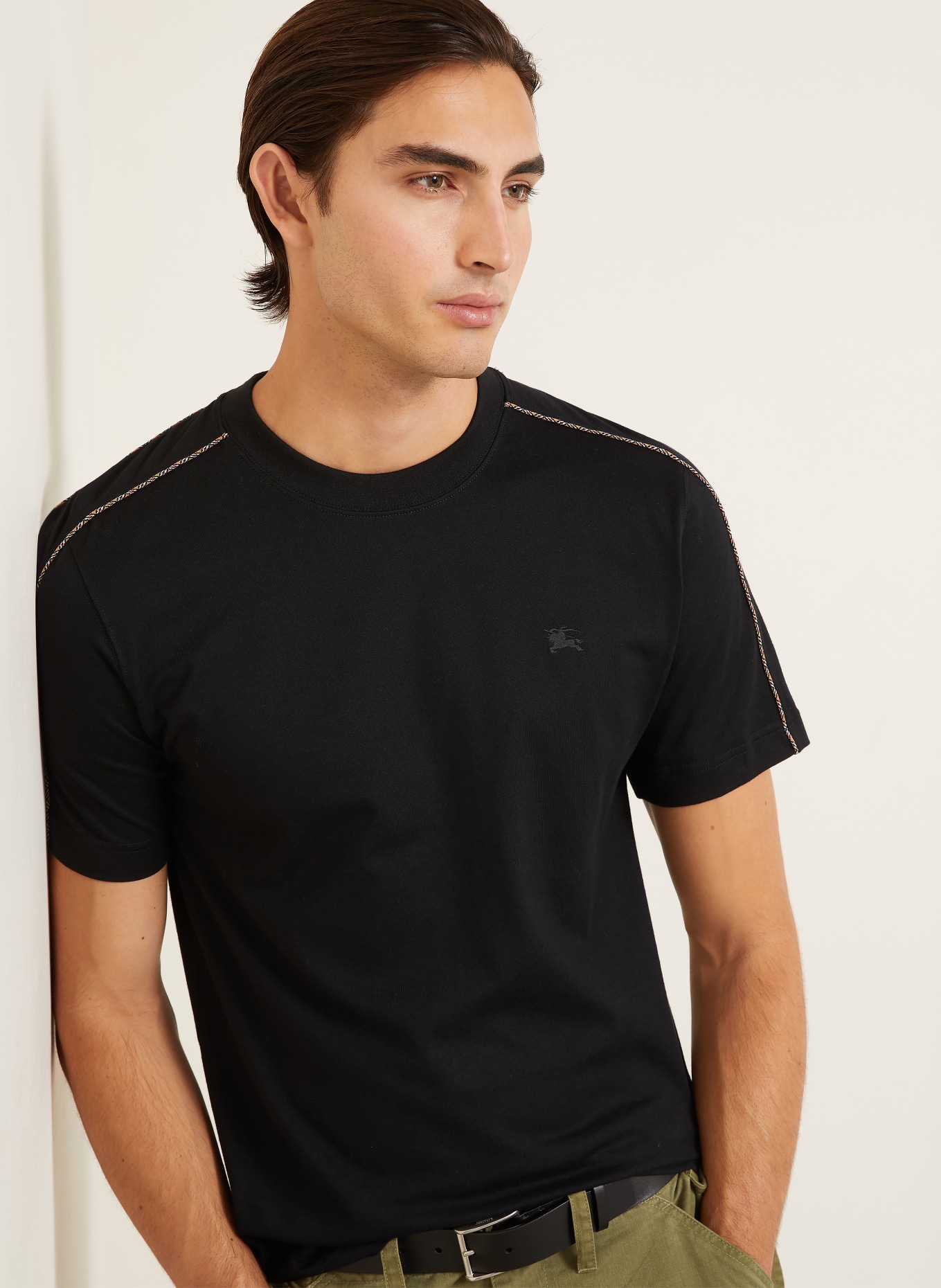 BURBERRY T-shirt SETH: CZARNY