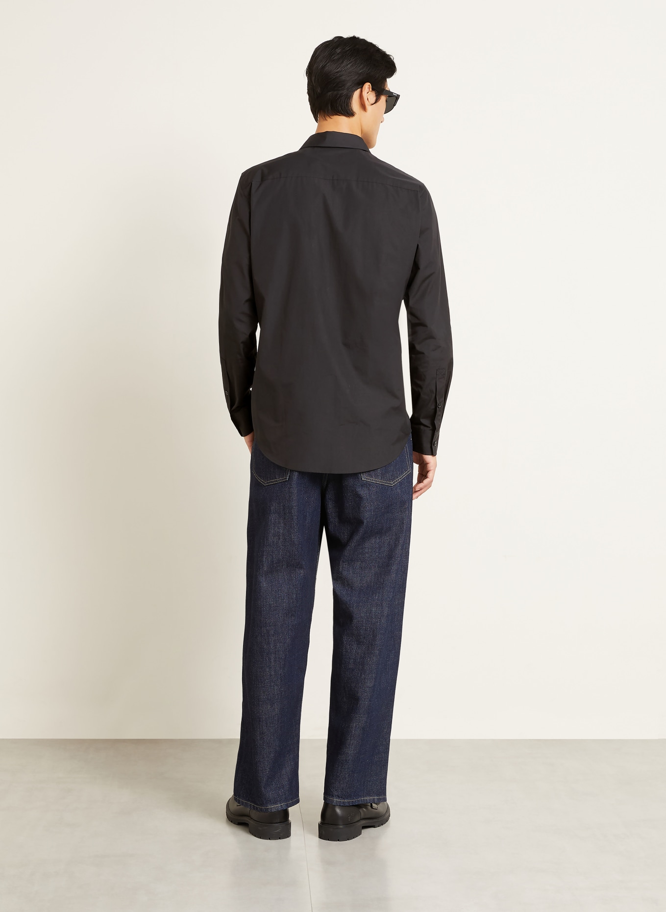 BURBERRY Overhemd Classic Fit: ZWART