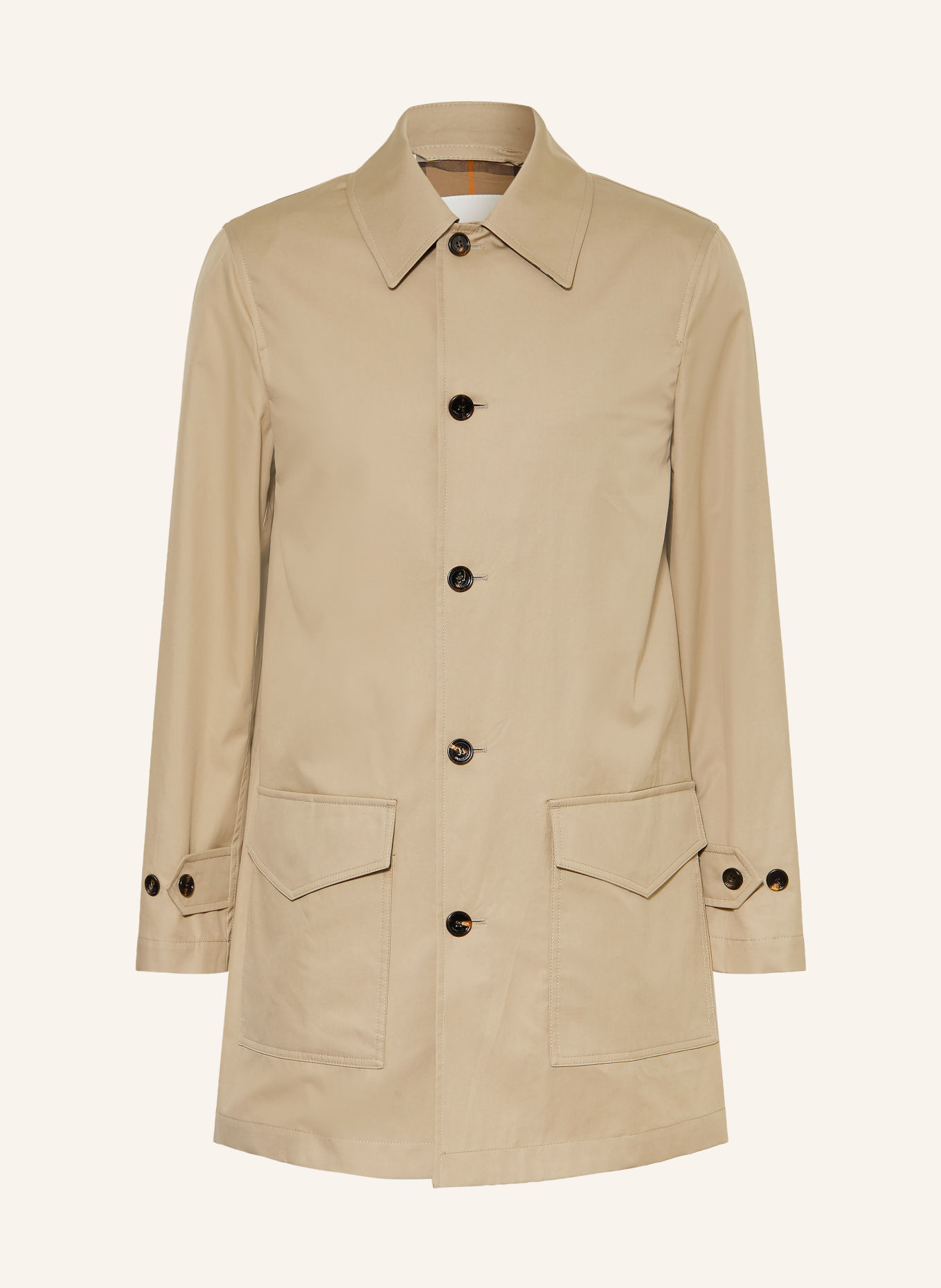 BURBERRY MEADOWBANK Trench coat: LIGHT BROWN