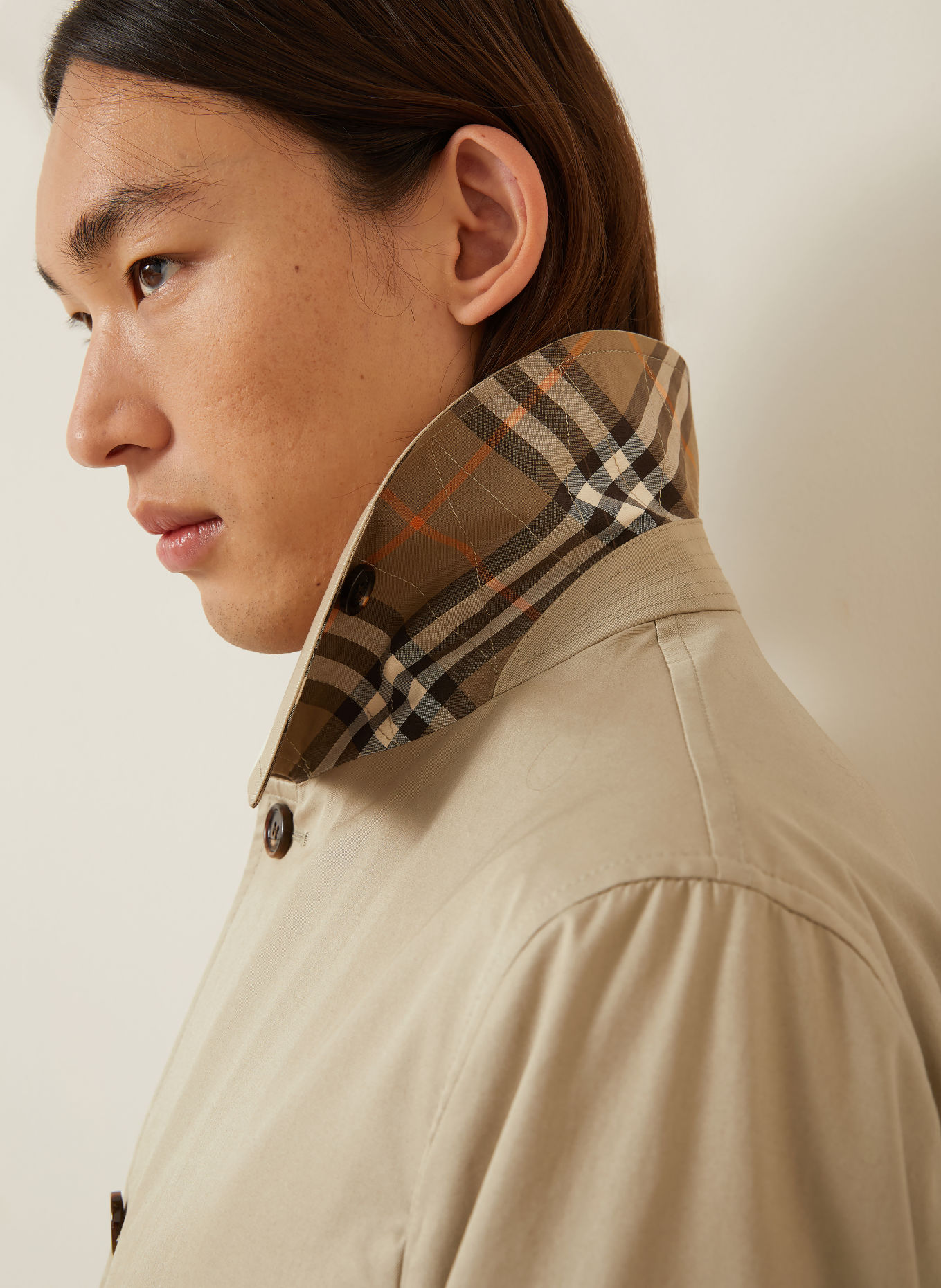 BURBERRY MEADOWBANK Trench coat: LIGHT BROWN