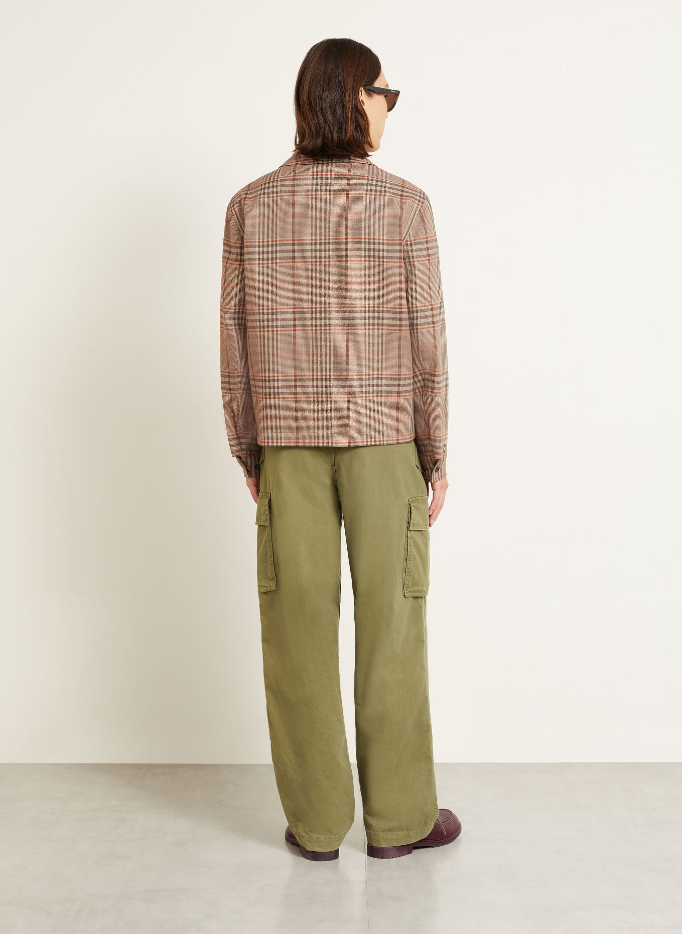 BURBERRY Veste réversible BLOOMSBURY: MARRON CLAIR / MARRON FONCÉ / ORANGE