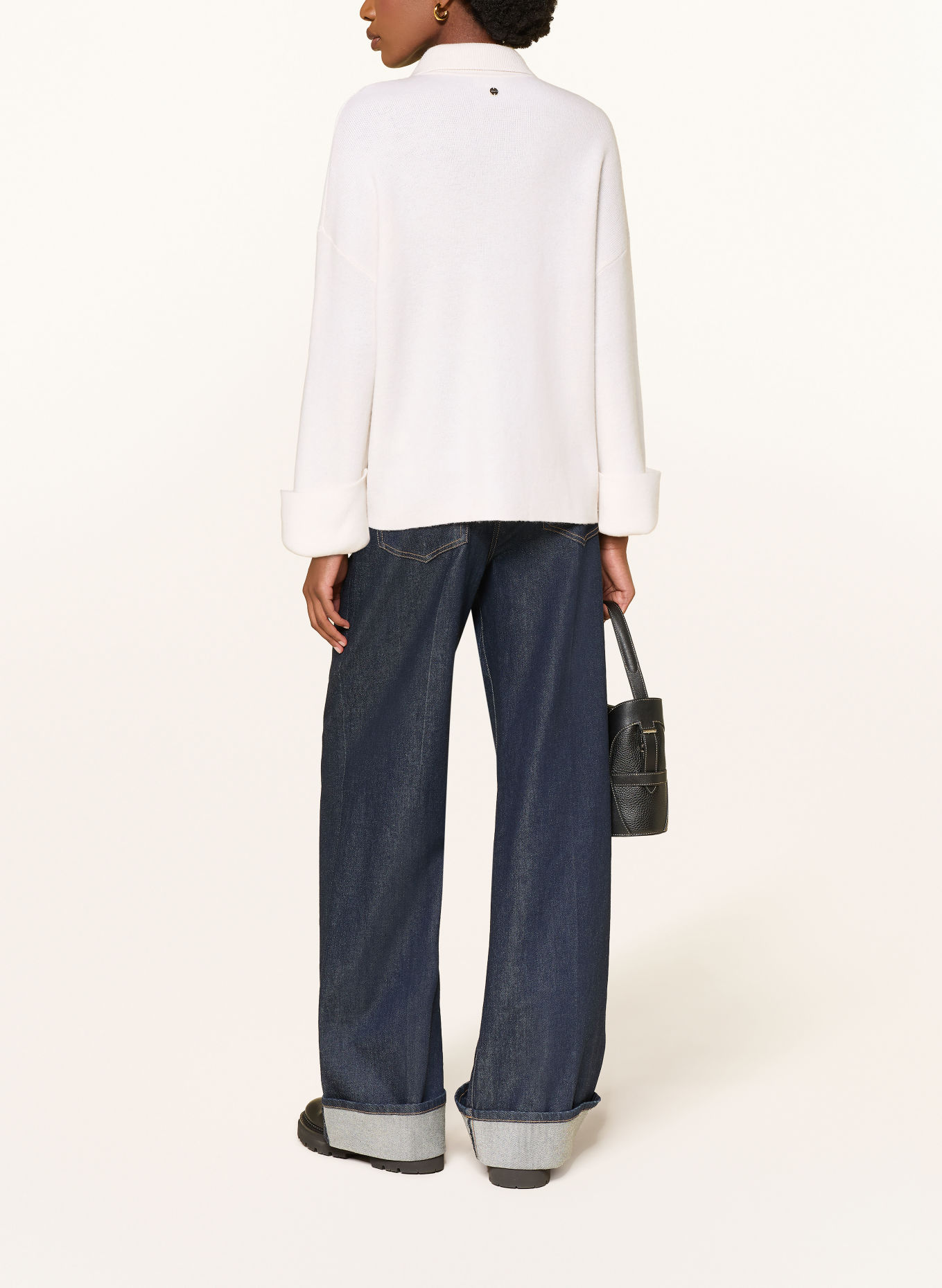MARC CAIN Vest met kasjmier: 110 off
