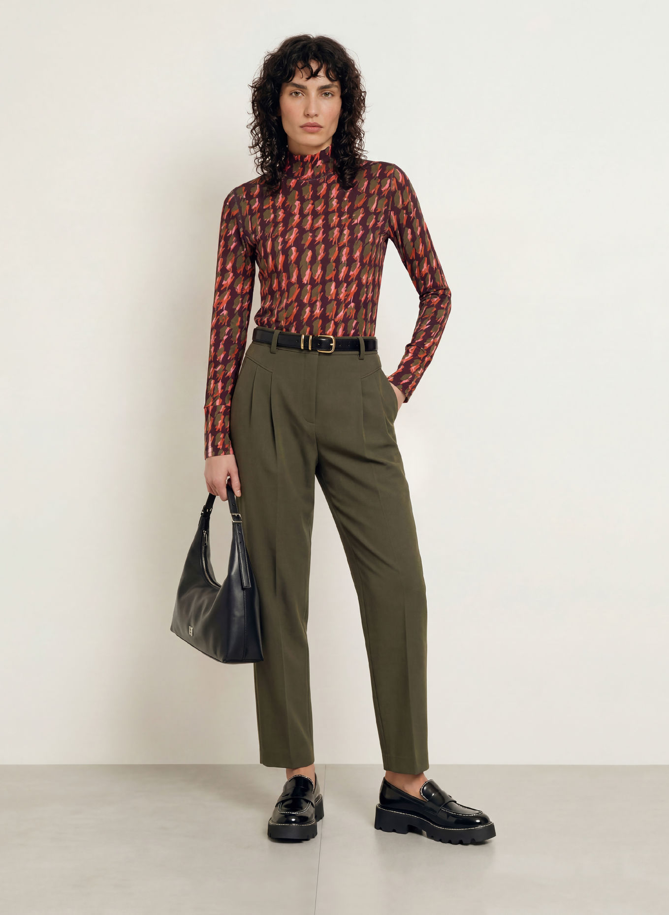 MARC CAIN Longsleeve: 484 tigerlily